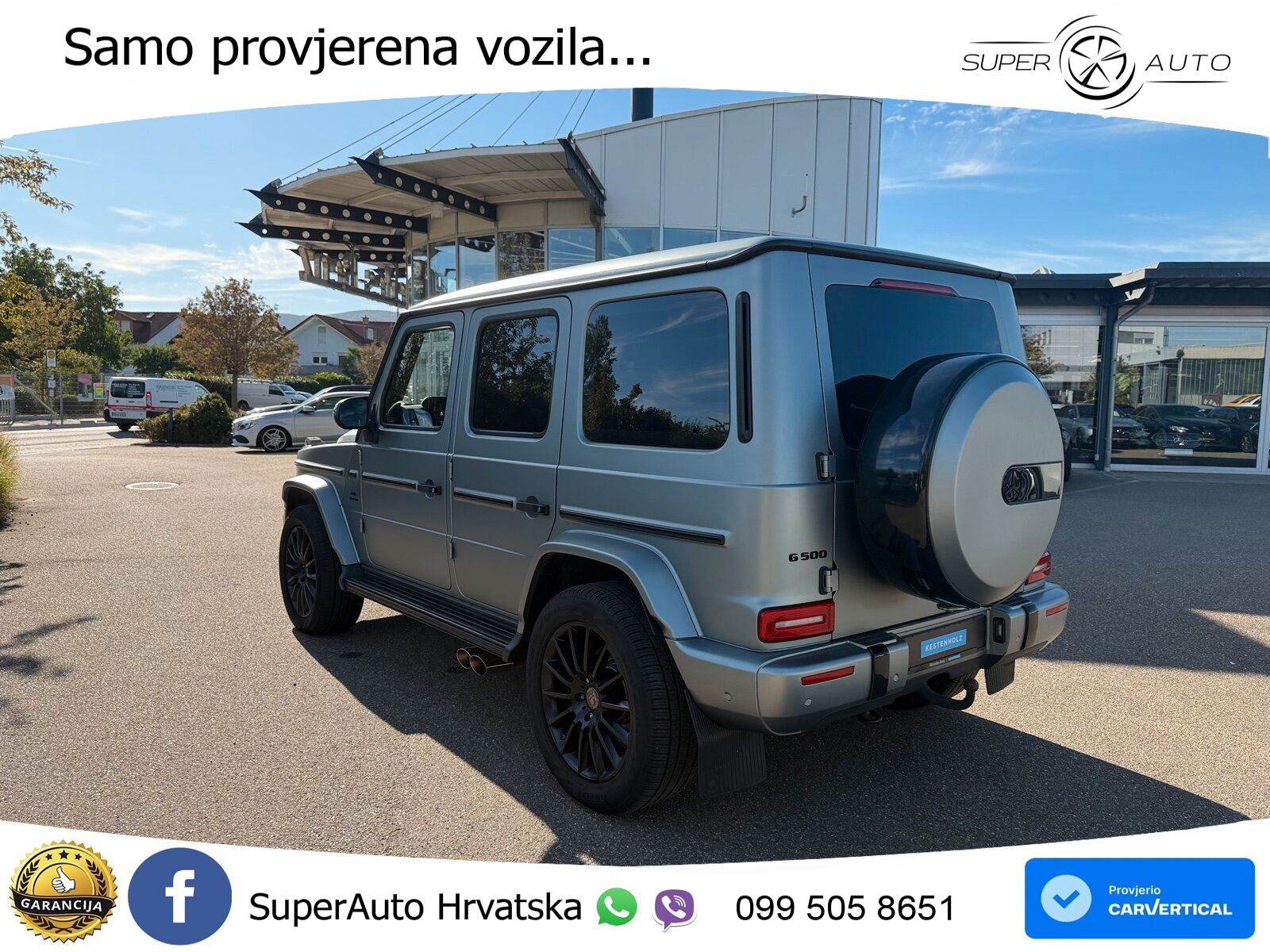 Mercedes G 500 Long V8 (422 KS) 4MATIC 9G-TRONIC AMG LED+GR SJED+ACC