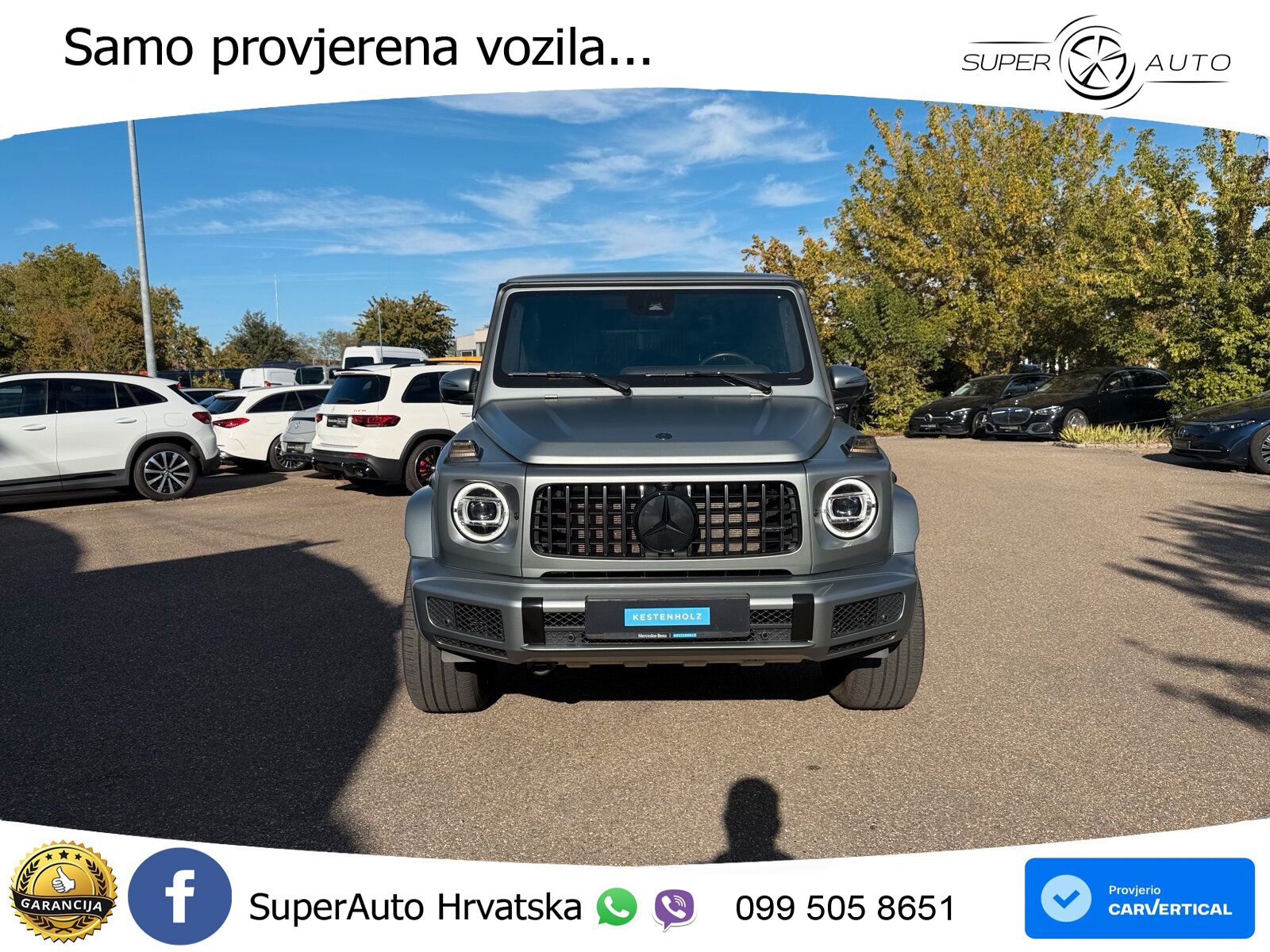 Mercedes G 500 Long V8 (422 KS) 4MATIC 9G-TRONIC AMG LED+GR SJED+ACC