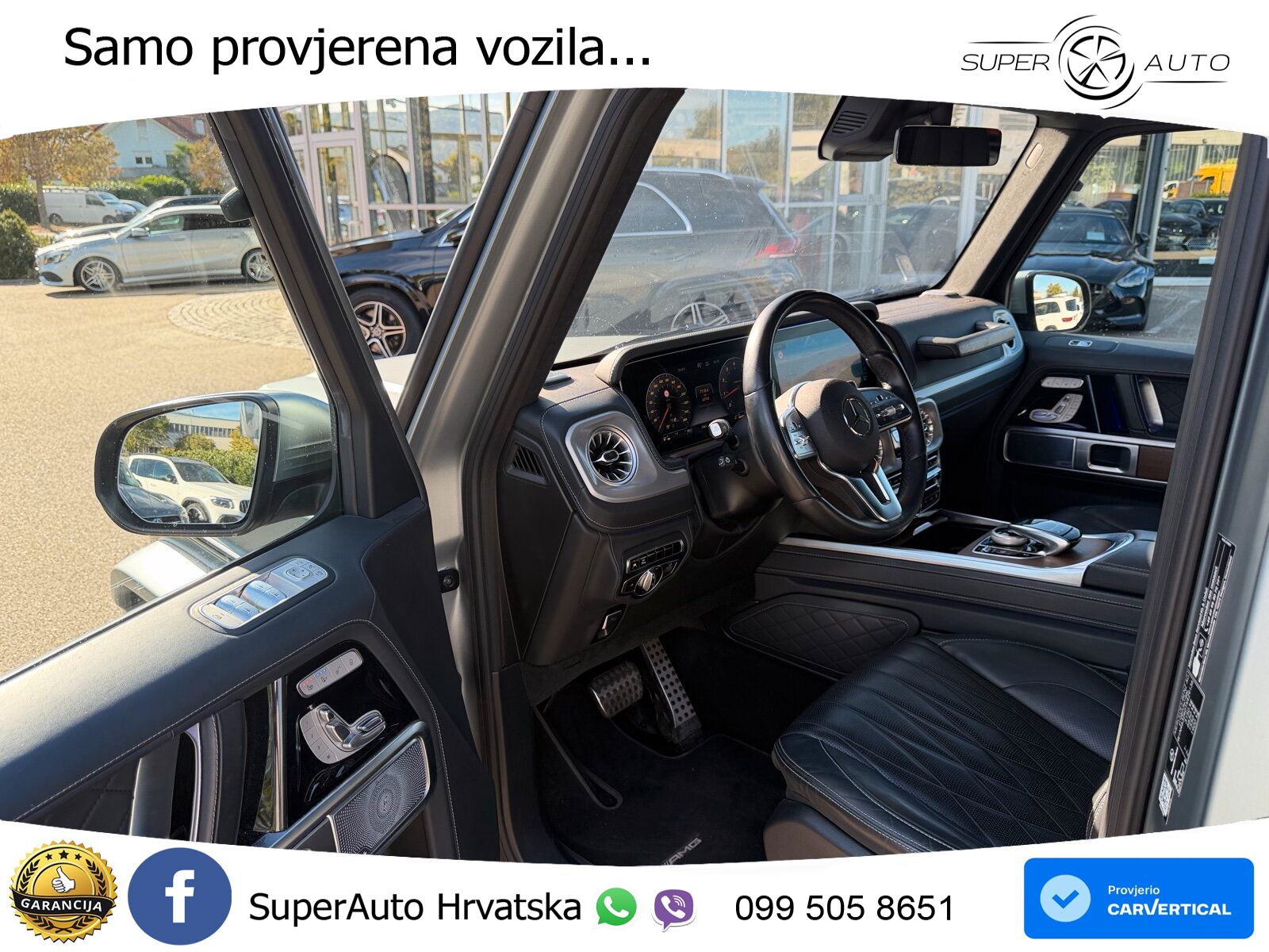 Mercedes G 500 Long V8 (422 KS) 4MATIC 9G-TRONIC AMG LED+GR SJED+ACC