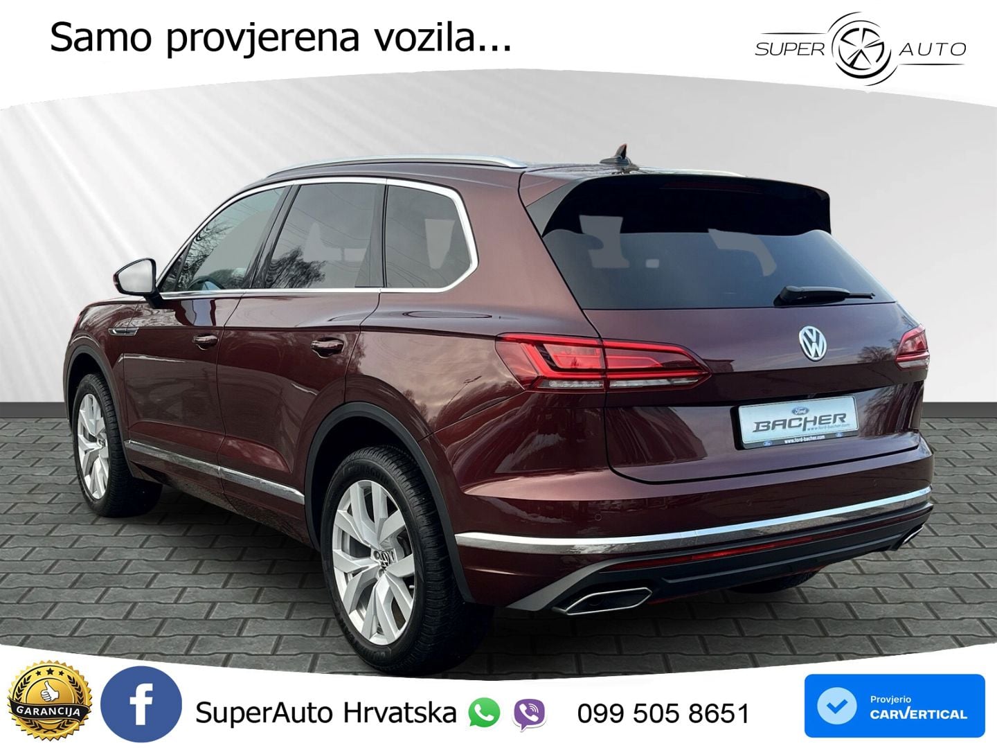 Volkswagen Touareg 3.0 V6 TDI (286 KS) 4MOTION Tiptronic ZRAČNI+ACC+GR SJED+KAM+PANO