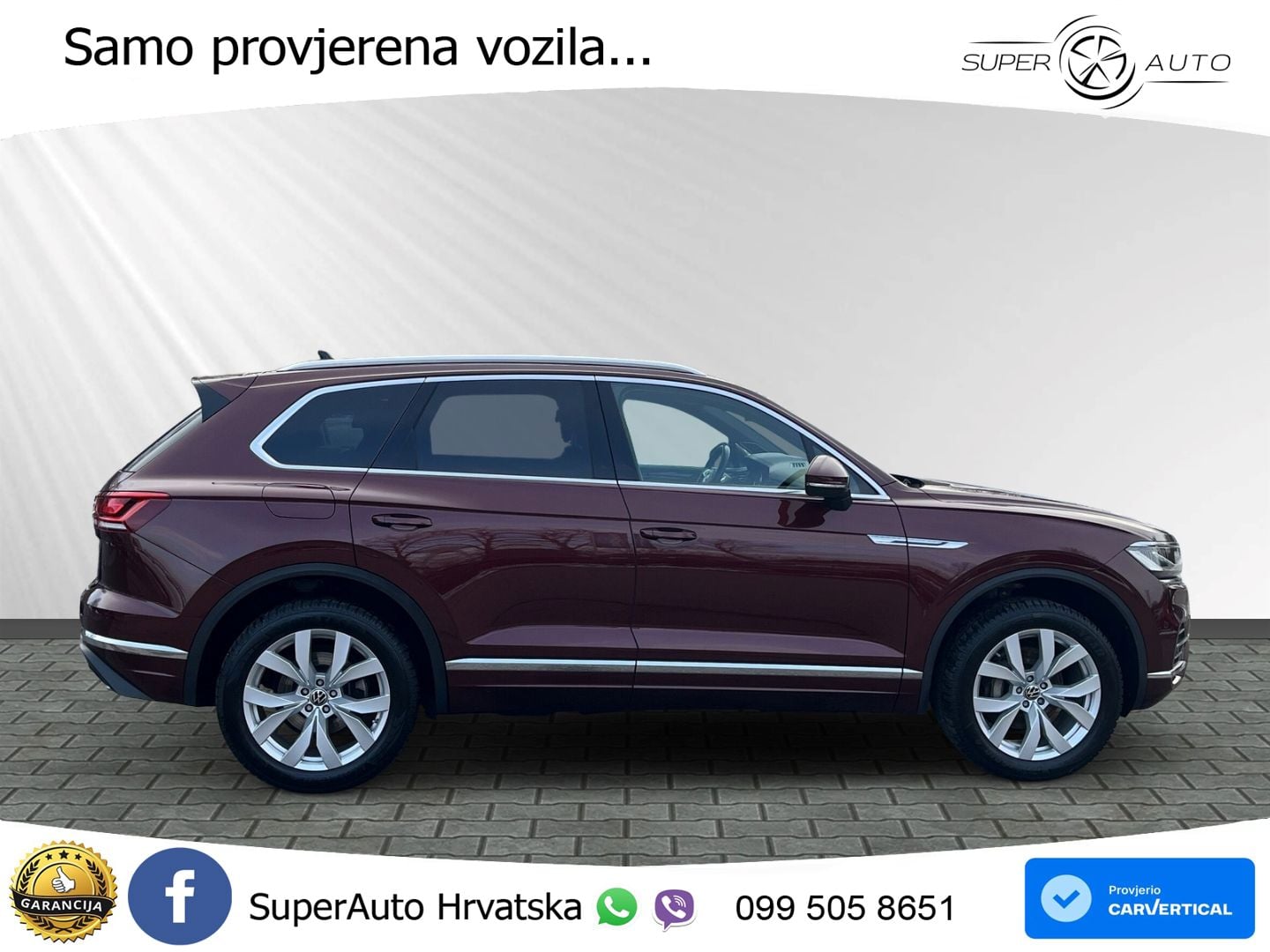 Volkswagen Touareg 3.0 V6 TDI (286 KS) 4MOTION Tiptronic ZRAČNI+ACC+GR SJED+KAM+PANO