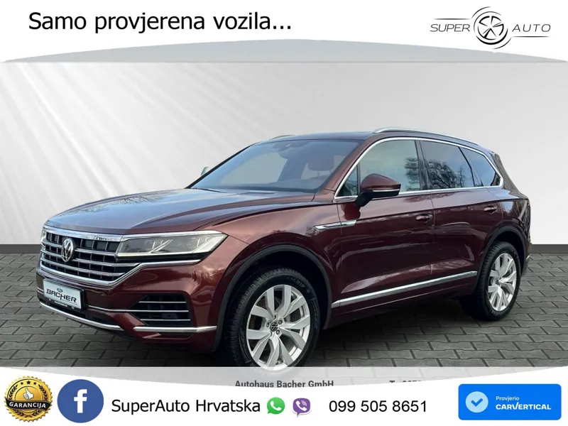 Volkswagen Touareg 3.0 V6 TDI (286 KS) 4MOTION Tiptronic ZRAČNI+ACC+GR SJED+KAM+PANO