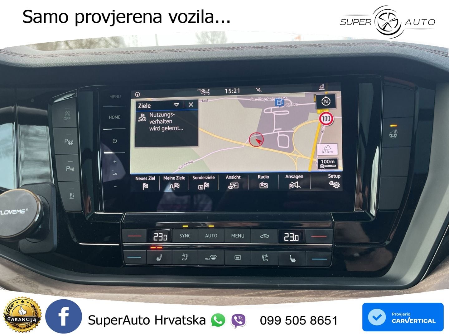 Volkswagen Touareg 3.0 V6 TDI (286 KS) 4MOTION Tiptronic ZRAČNI+ACC+GR SJED+KAM+PANO