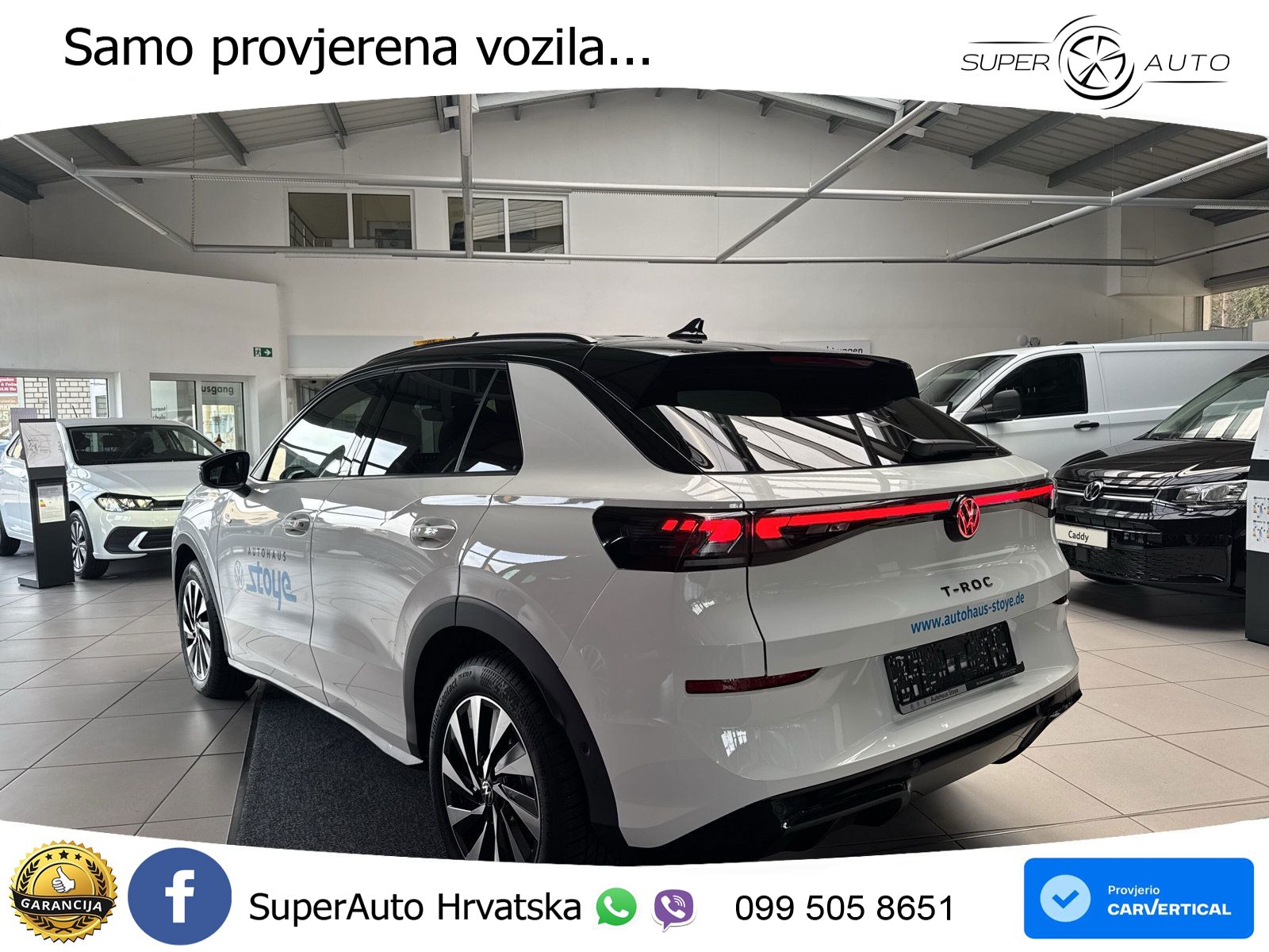 Volkswagen T-Roc 1.5 TSI (150 KS) DSG R-Line LED+GR SJED+ACC