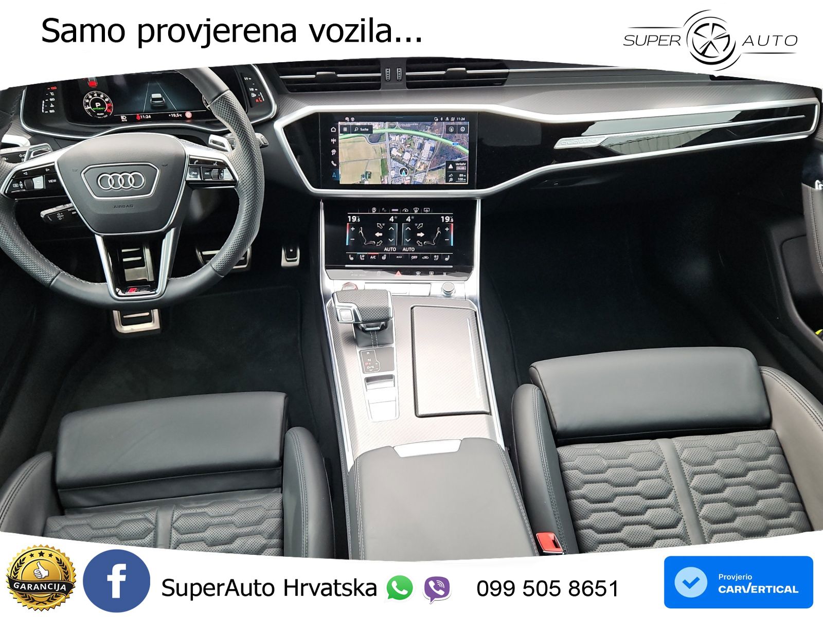 Audi RS6 Avant 4.0 TFSI V8 (600 KS) quattro Tiptronic MATRIX+GR SJED+KAM