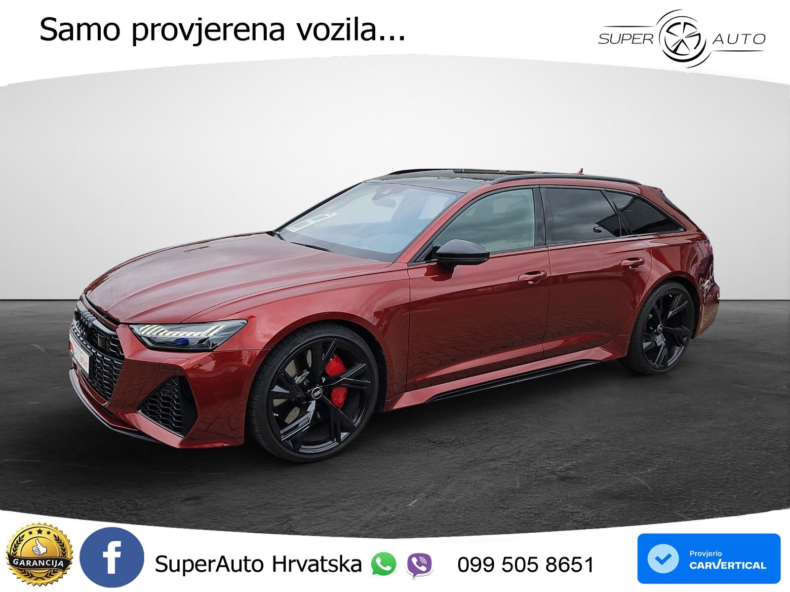 Audi RS6 Avant 4.0 TFSI V8 (600 KS) quattro Tiptronic MATRIX+GR SJED+KAM