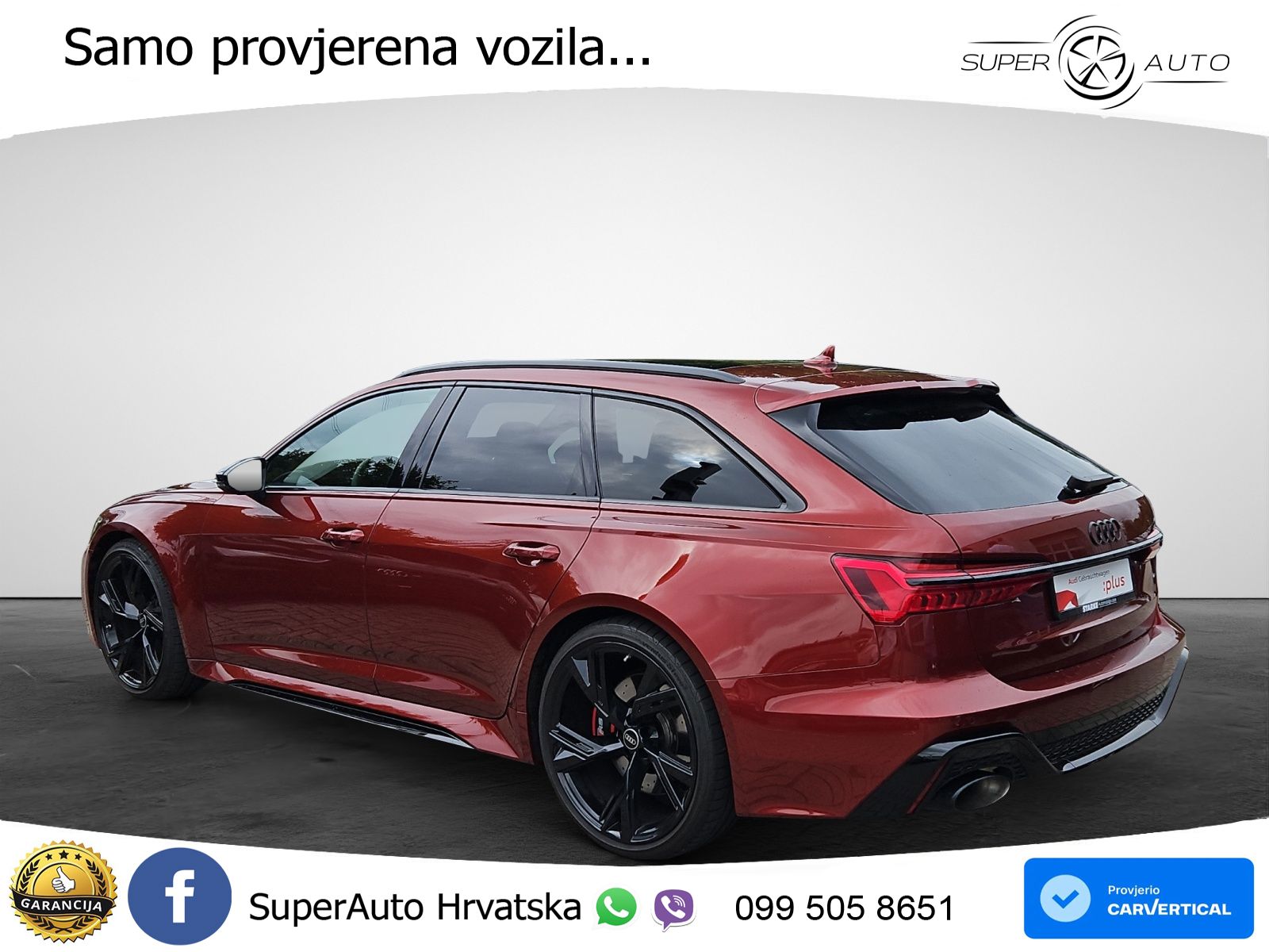 Audi RS6 Avant 4.0 TFSI V8 (600 KS) quattro Tiptronic MATRIX+GR SJED+KAM
