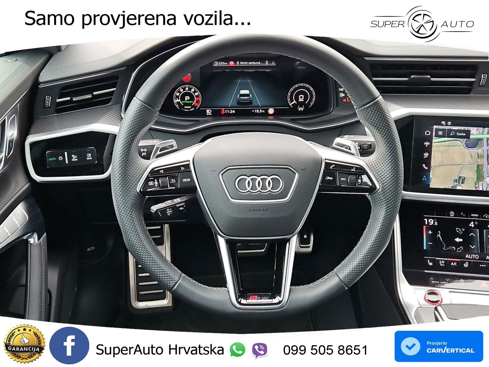 Audi RS6 Avant 4.0 TFSI V8 (600 KS) quattro Tiptronic MATRIX+GR SJED+KAM