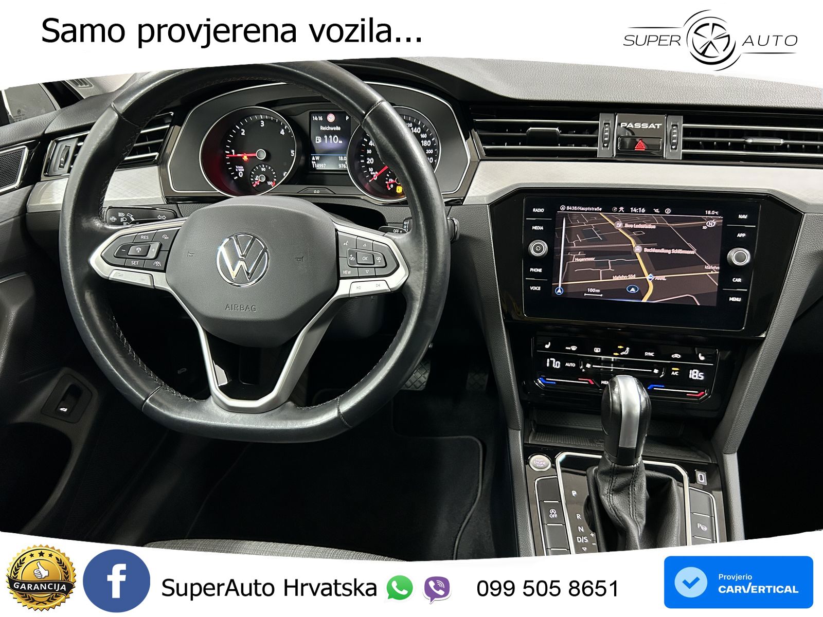 Volkswagen Passat Variant 2.0 TDI (200 KS) DSG Business MATRIX+GR SJED+KAM