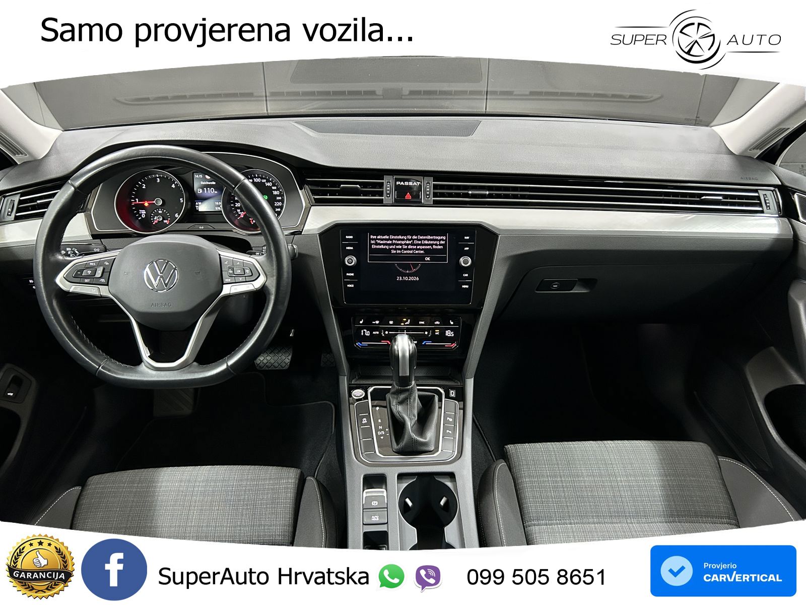 Volkswagen Passat Variant 2.0 TDI (200 KS) DSG Business MATRIX+GR SJED+KAM