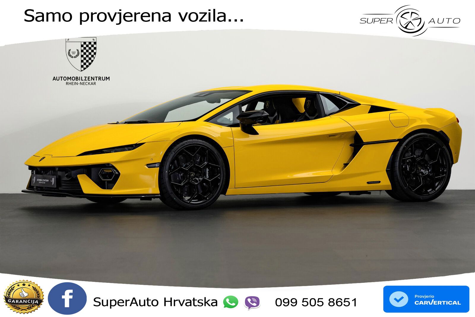 Lamborghini Temerario 4.0 V8 (920 KS) HPEV e-4WD DCT LED+ACC