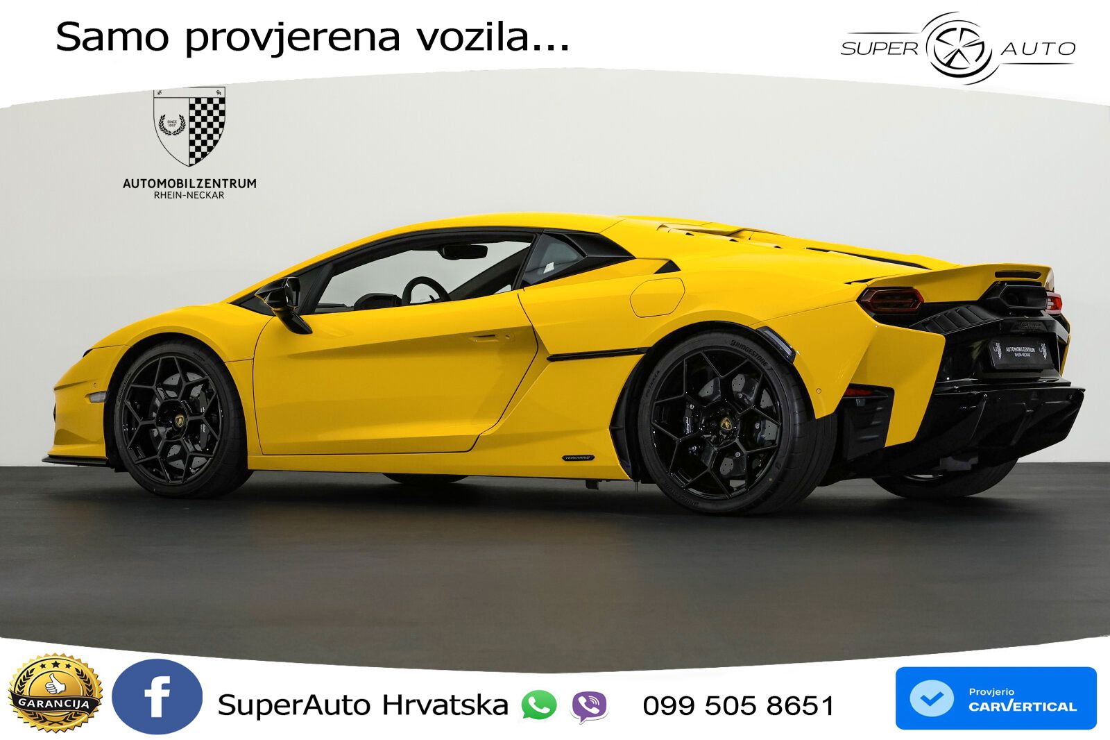 Lamborghini Temerario 4.0 V8 (920 KS) HPEV e-4WD DCT LED+ACC