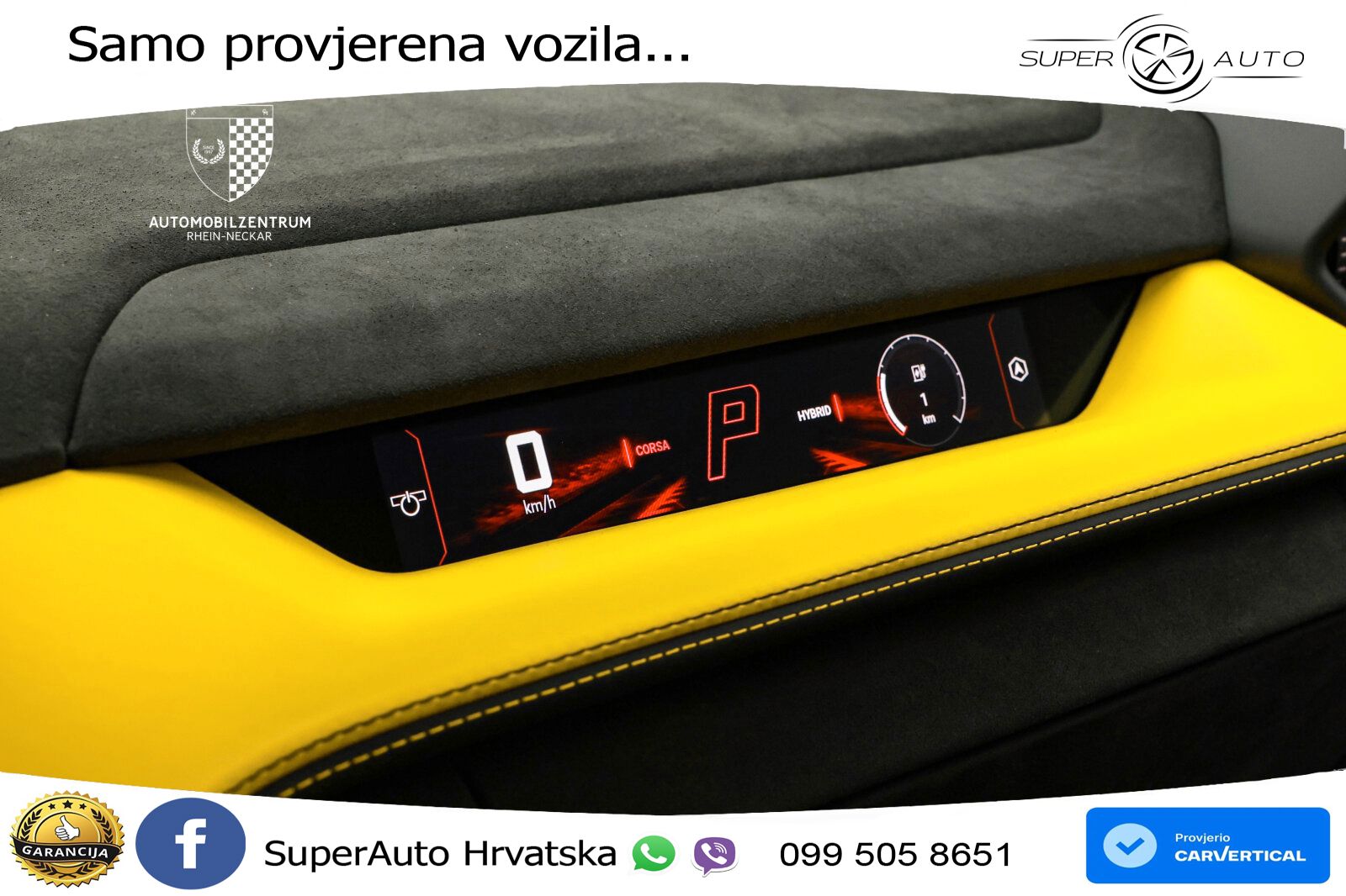 Lamborghini Temerario 4.0 V8 (920 KS) HPEV e-4WD DCT LED+ACC