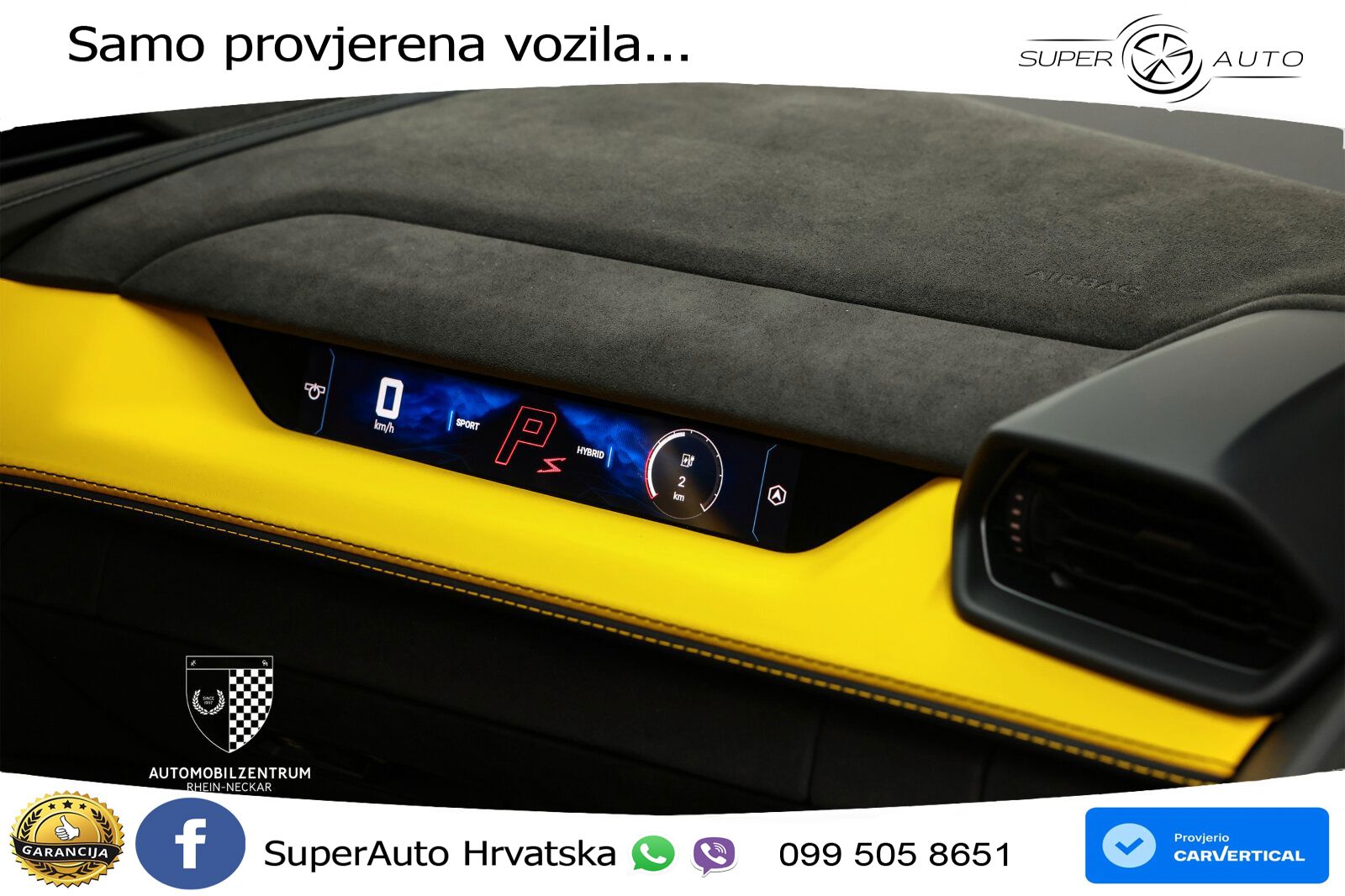 Lamborghini Temerario 4.0 V8 (920 KS) HPEV e-4WD DCT LED+ACC