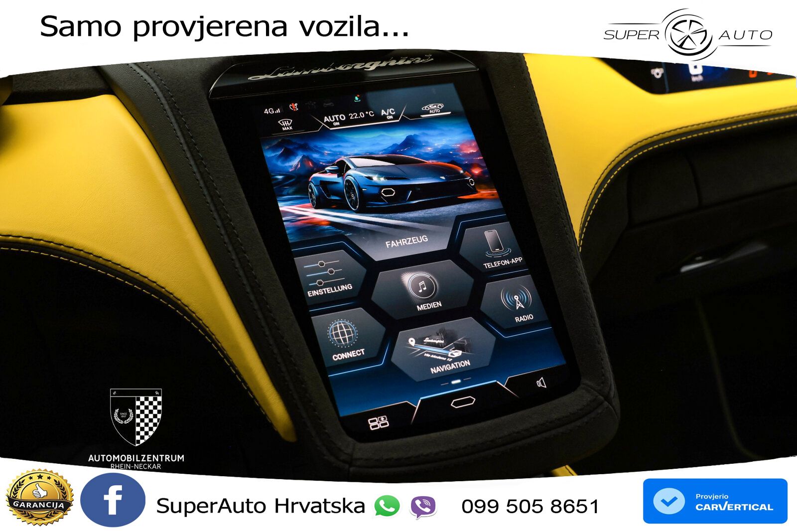 Lamborghini Temerario 4.0 V8 (920 KS) HPEV e-4WD DCT LED+ACC