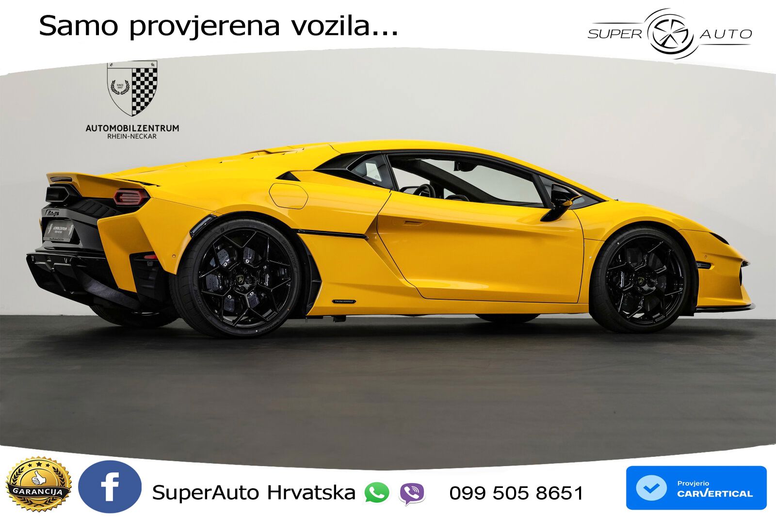 Lamborghini Temerario 4.0 V8 (920 KS) HPEV e-4WD DCT LED+ACC