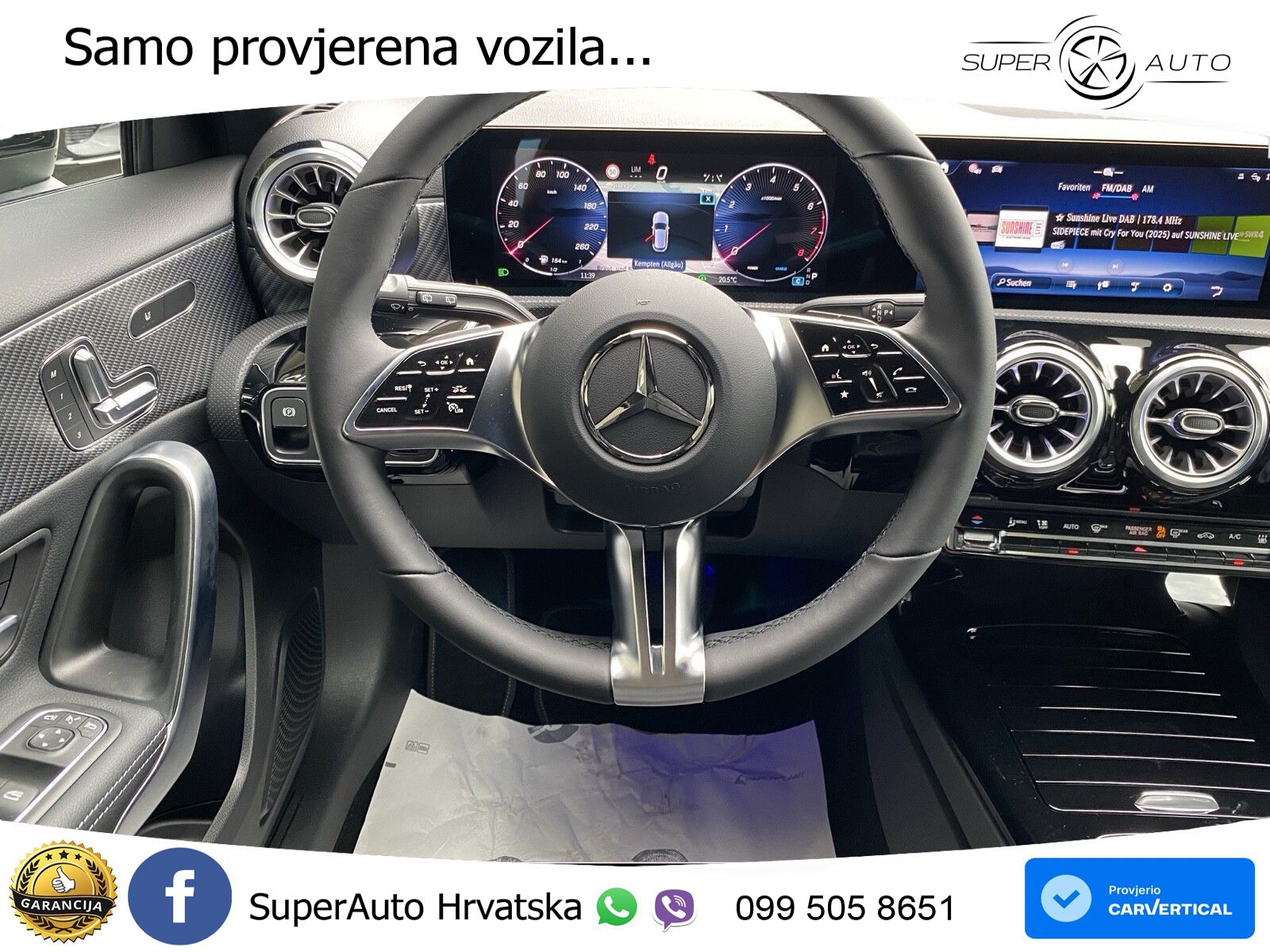 Mercedes-Benz A 200 7G-DCT LED+GR SJED+ACC