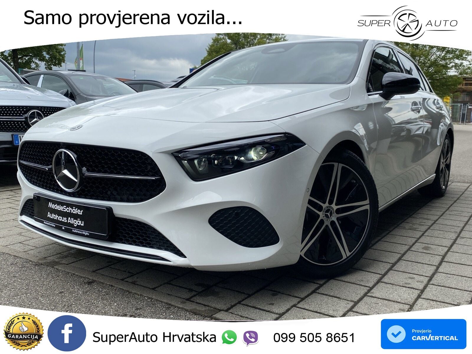 Mercedes-Benz A 200 7G-DCT LED+GR SJED+ACC