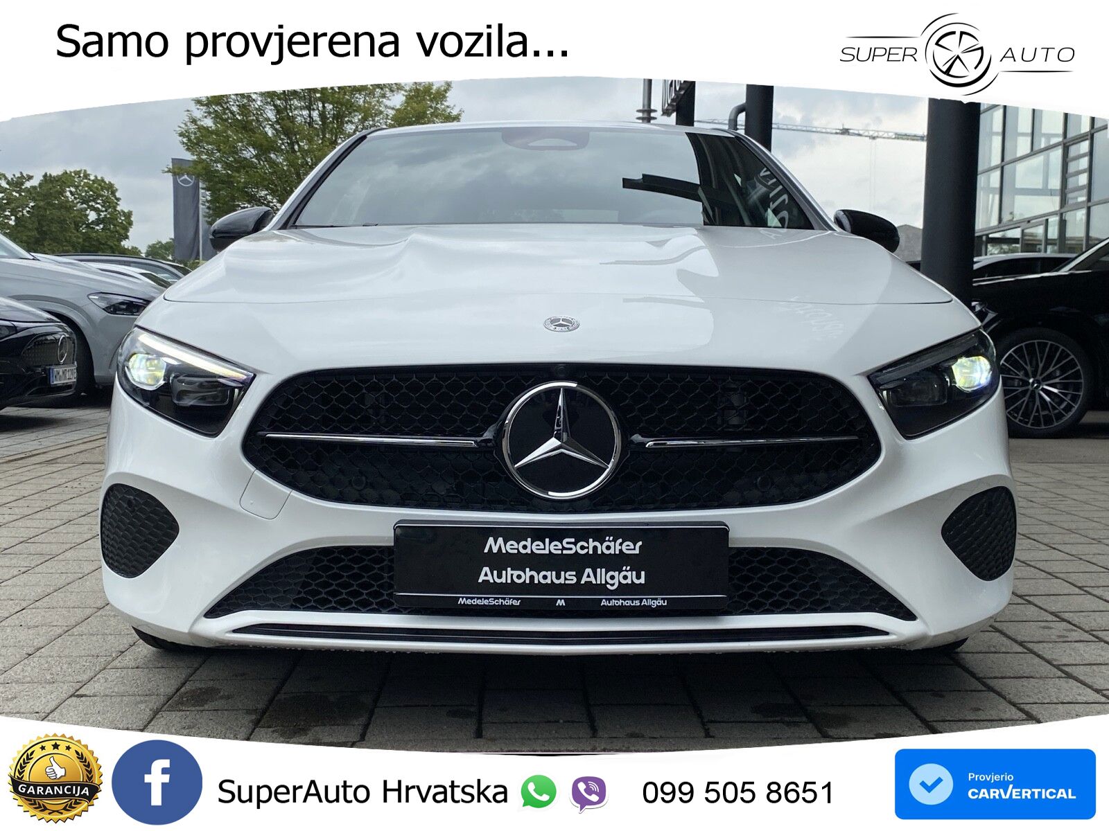 Mercedes-Benz A 200 7G-DCT LED+GR SJED+ACC