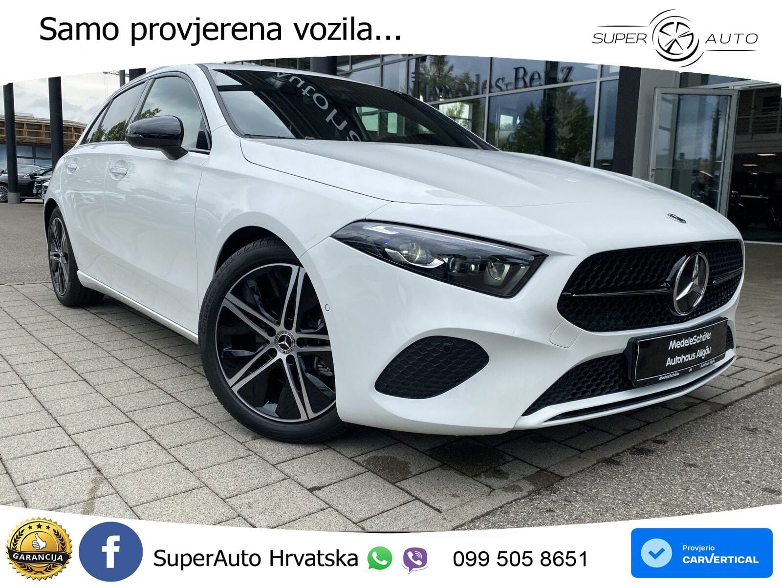 Mercedes-Benz A 200 7G-DCT LED+GR SJED+ACC