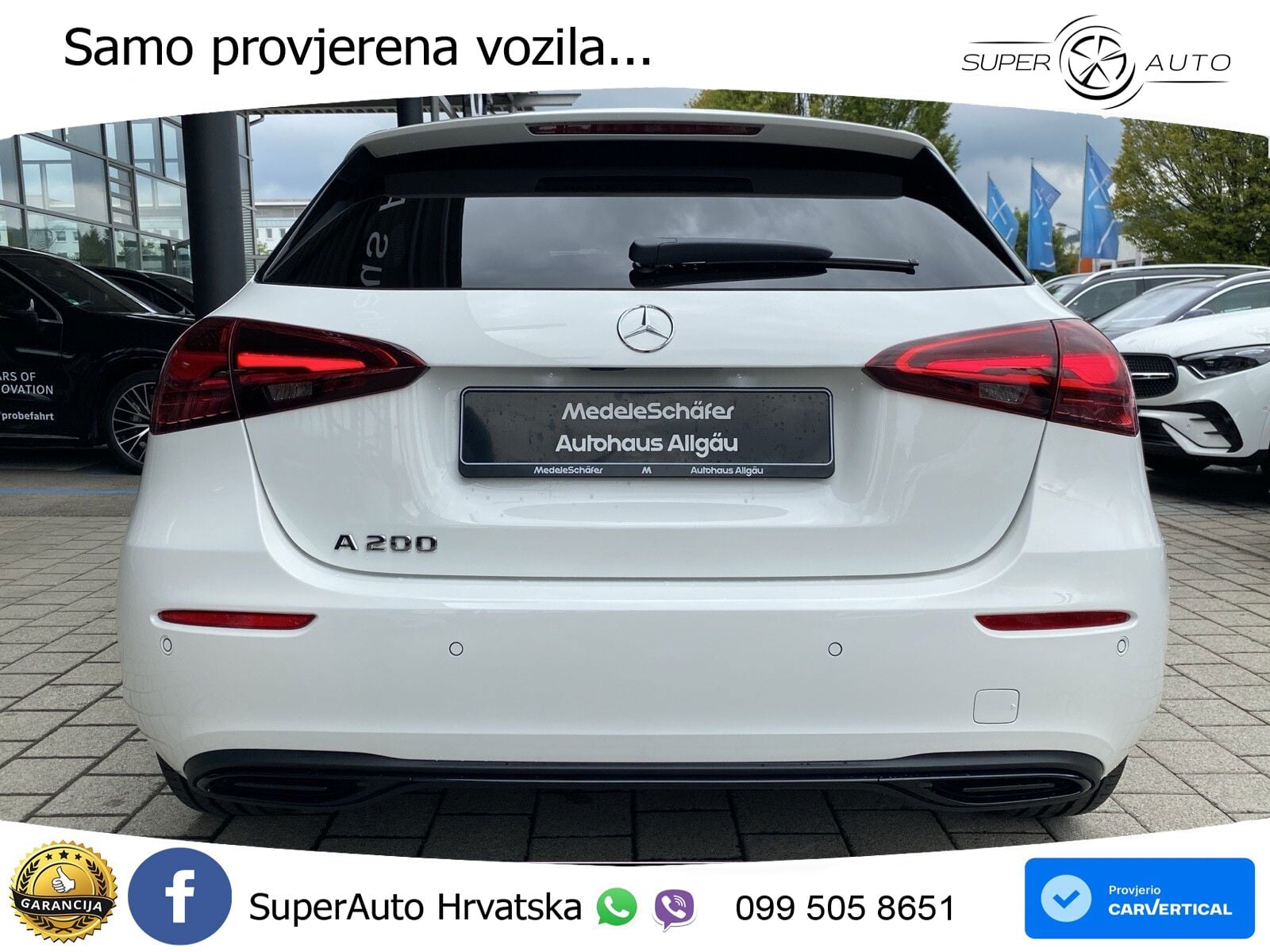 Mercedes-Benz A 200 7G-DCT LED+GR SJED+ACC