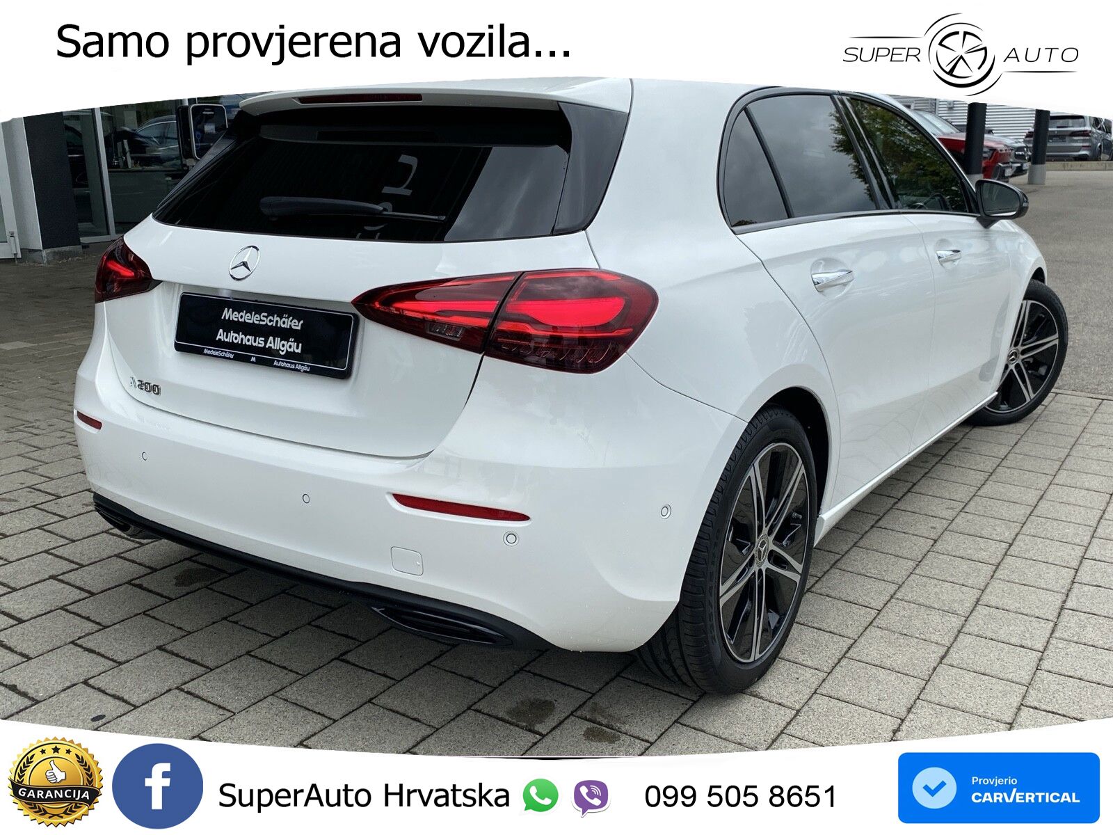 Mercedes-Benz A 200 7G-DCT LED+GR SJED+ACC