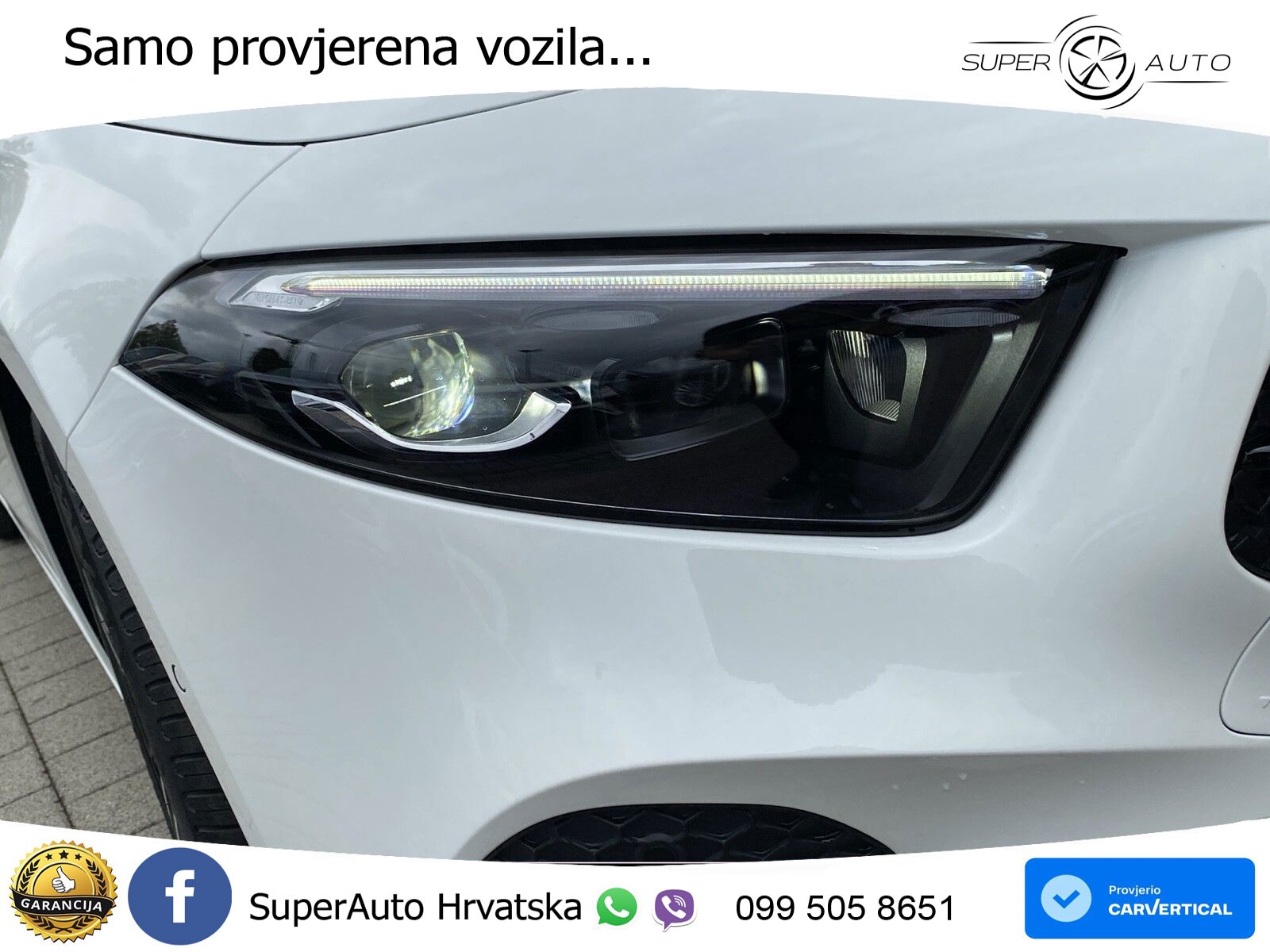 Mercedes-Benz A 200 7G-DCT LED+GR SJED+ACC