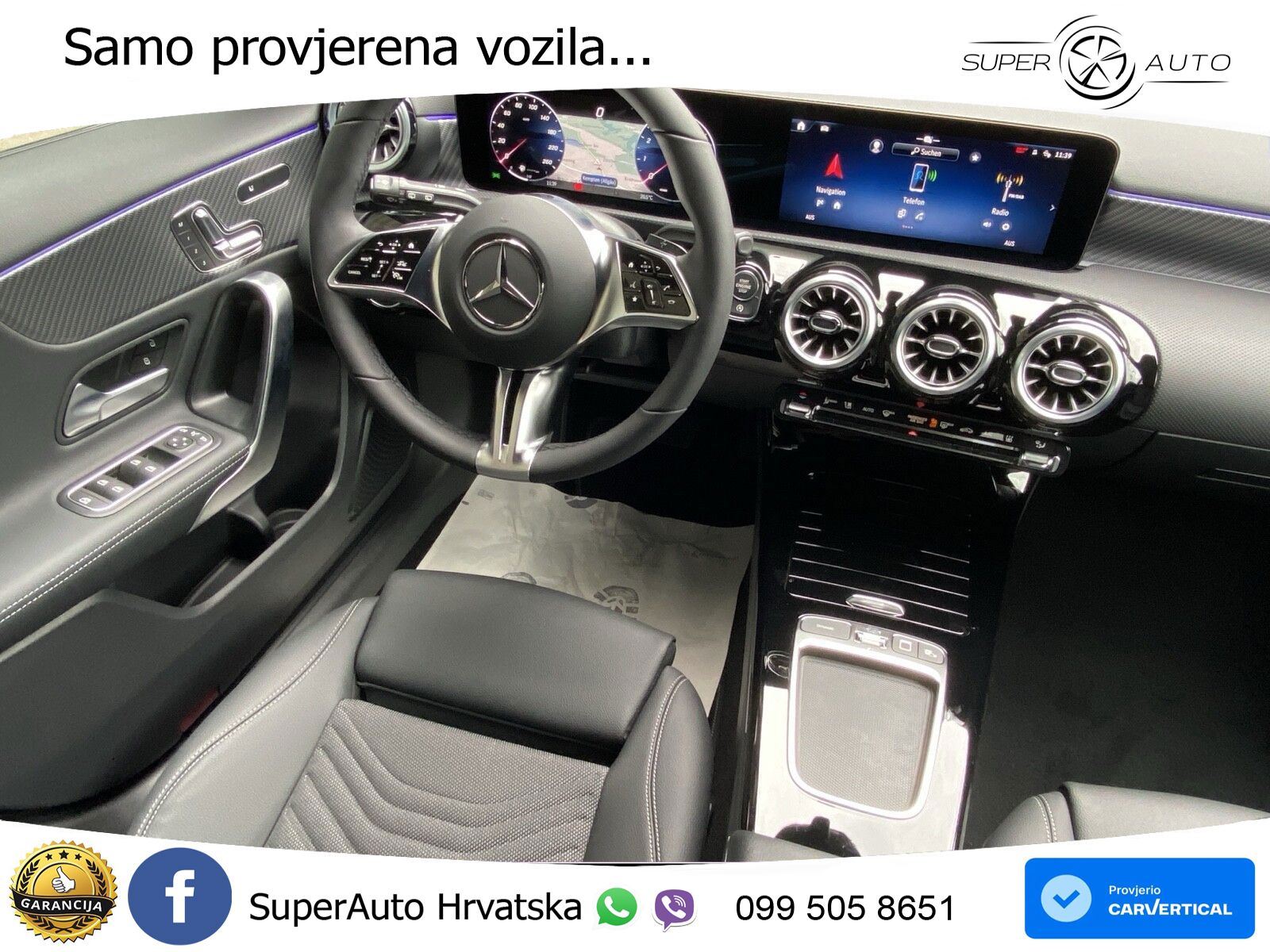 Mercedes-Benz A 200 7G-DCT LED+GR SJED+ACC