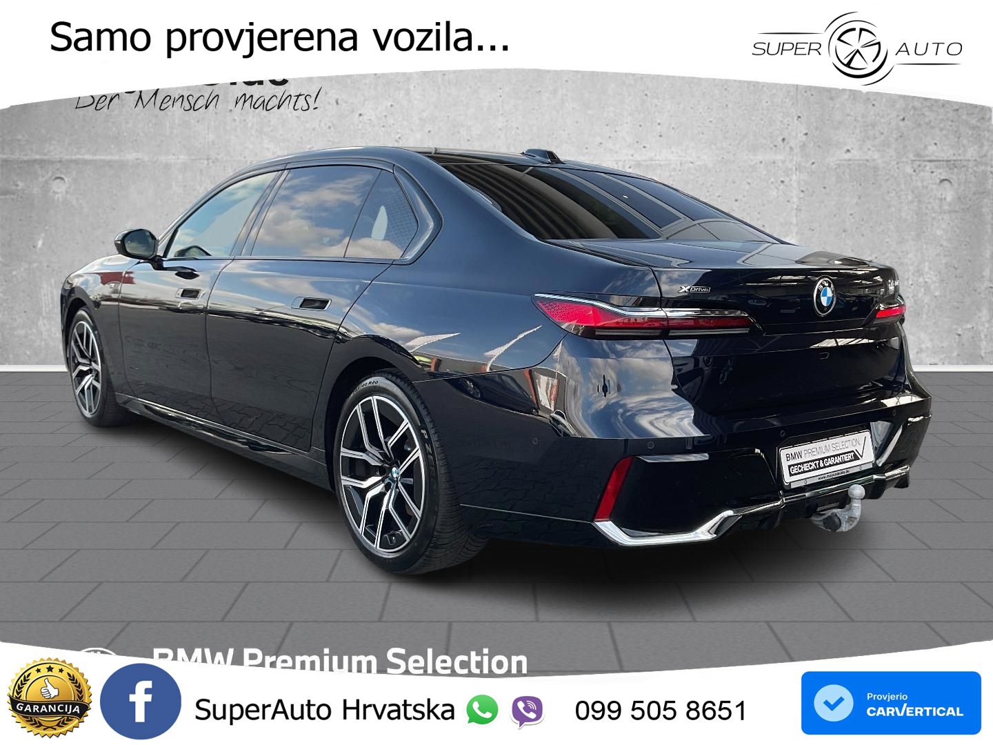 BMW 740d (299 KS) xDrive Steptronic M Sport ZRAČNI+ACC+GR SJED+KAM+PANO
