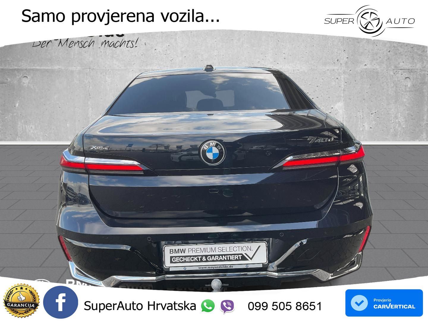 BMW 740d (299 KS) xDrive Steptronic M Sport ZRAČNI+ACC+GR SJED+KAM+PANO
