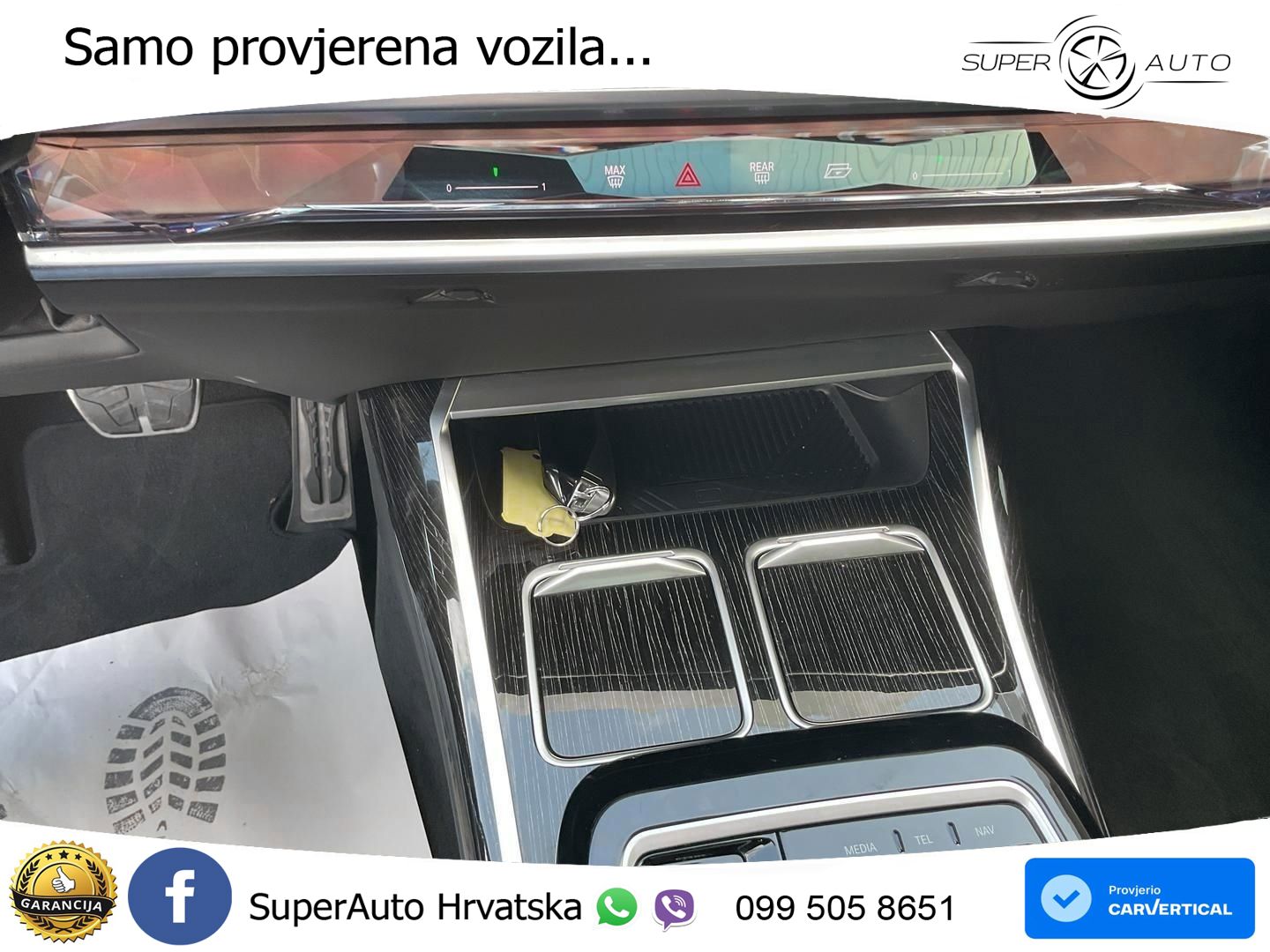 BMW 740d (299 KS) xDrive Steptronic M Sport ZRAČNI+ACC+GR SJED+KAM+PANO