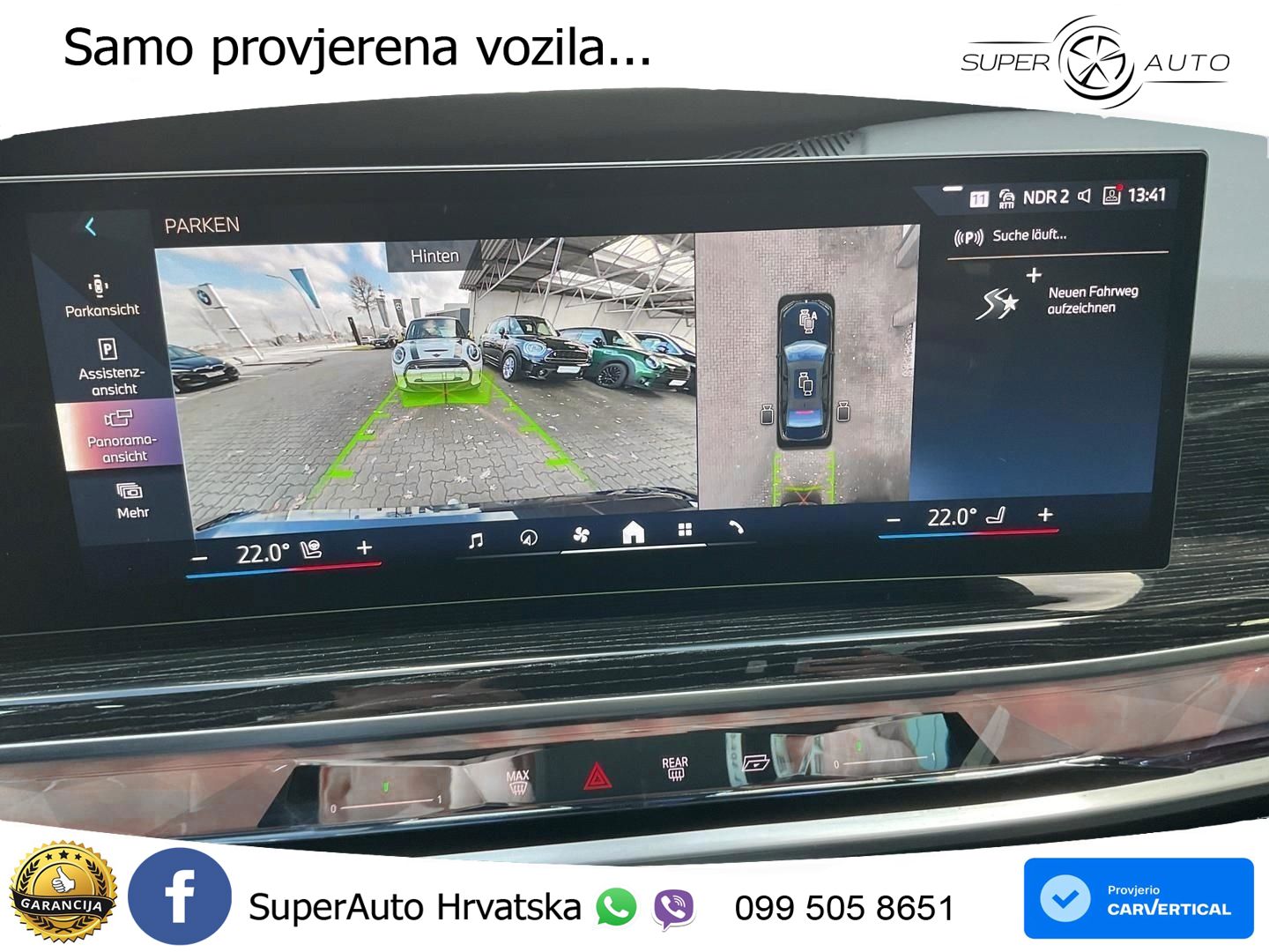 BMW 740d (299 KS) xDrive Steptronic M Sport ZRAČNI+ACC+GR SJED+KAM+PANO