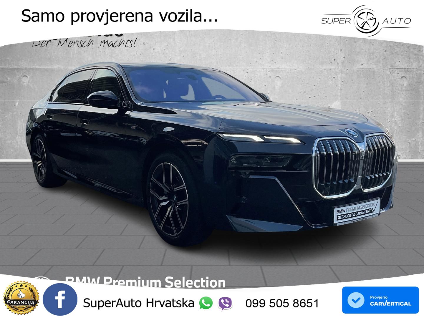 BMW 740d (299 KS) xDrive Steptronic M Sport ZRAČNI+ACC+GR SJED+KAM+PANO