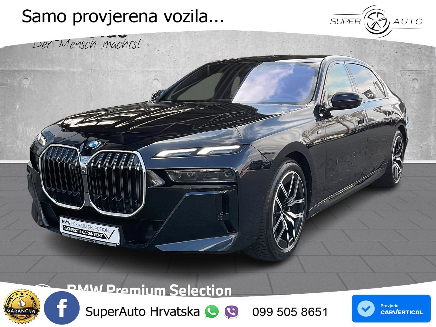 BMW 740d (299 KS) xDrive Steptronic M Sport ZRAČNI+ACC+GR SJED+KAM+PANO