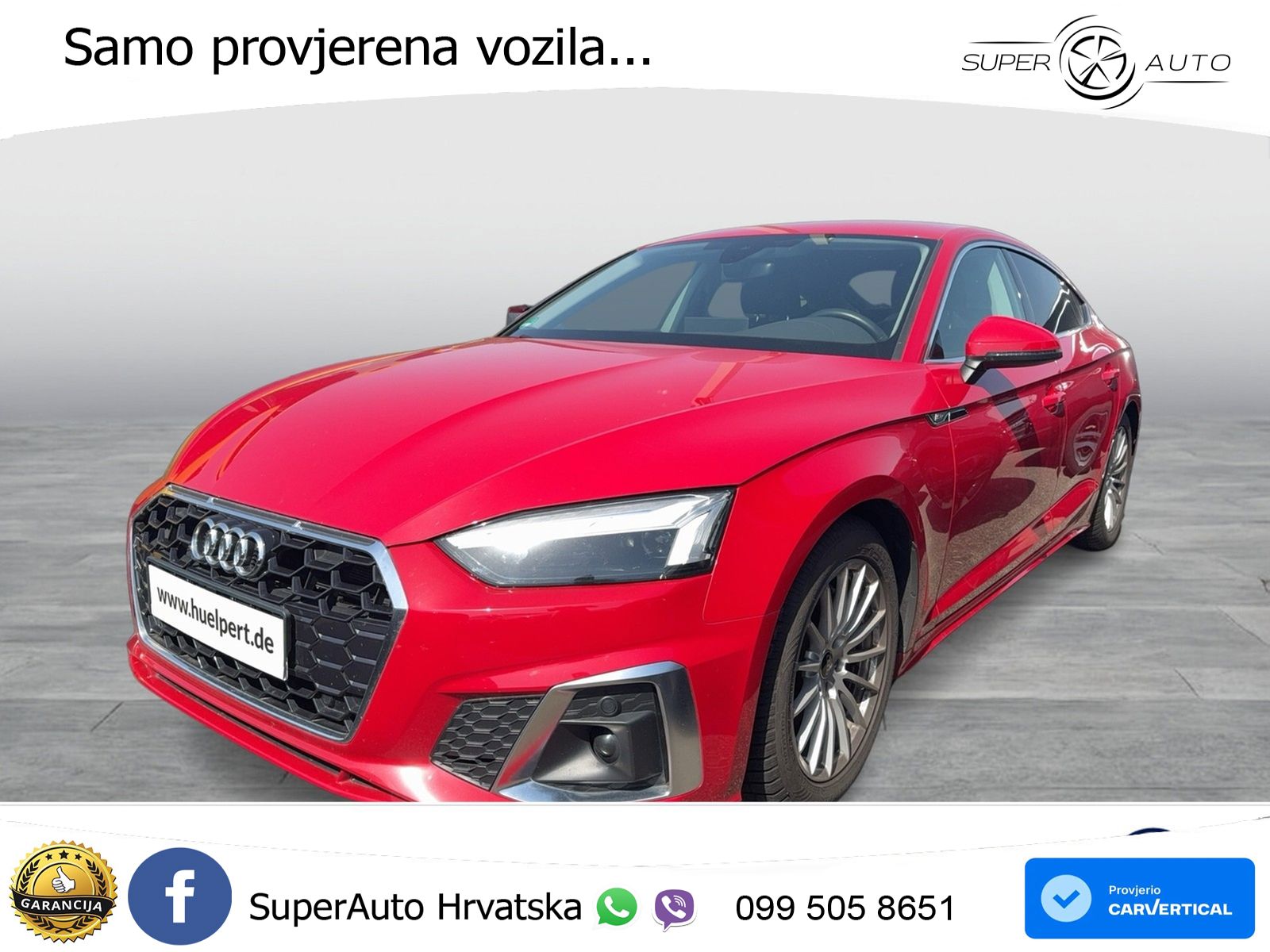 Audi A5 Sportback 40 TDI (204 KS) S tronic S line