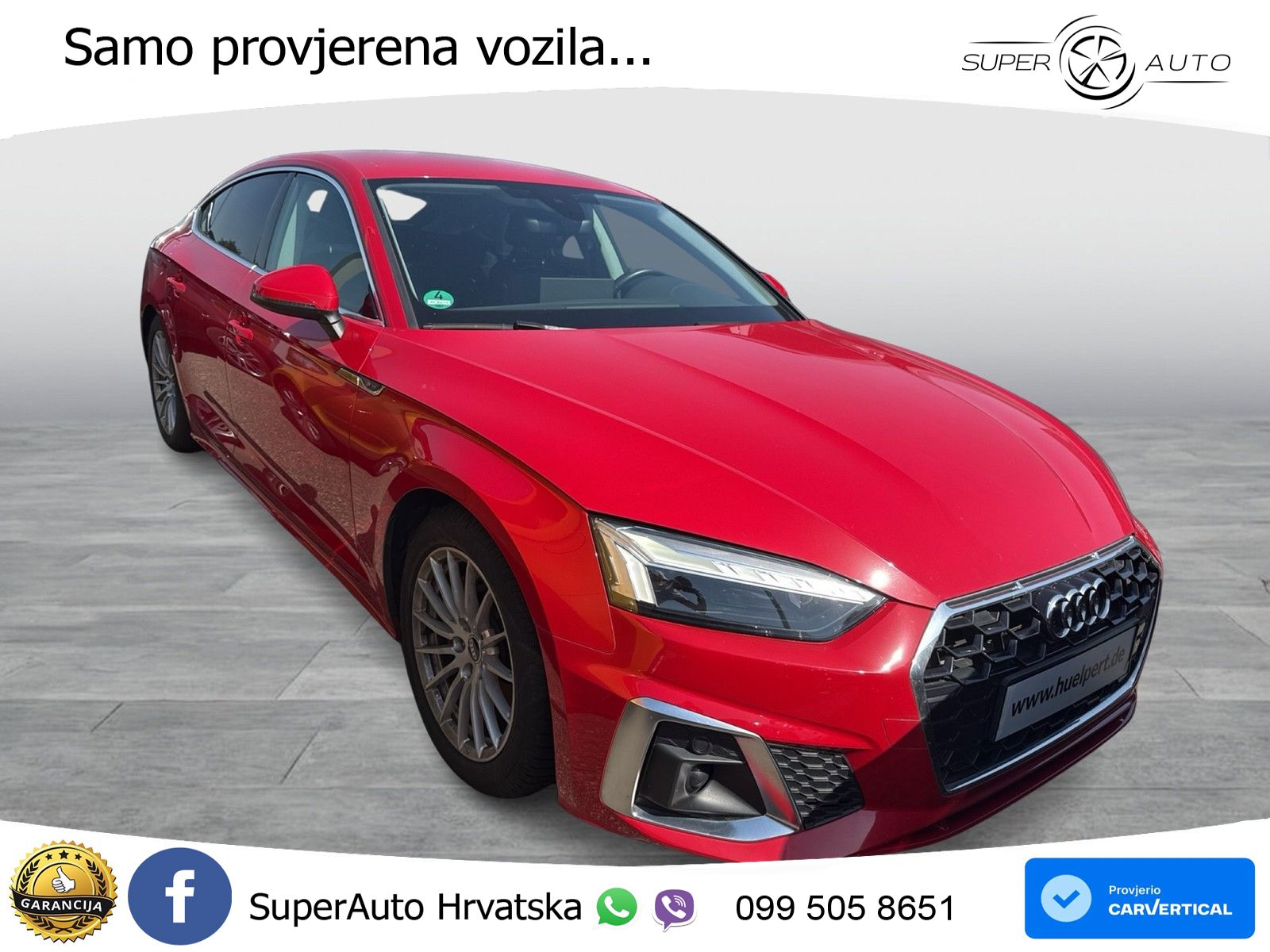 Audi A5 Sportback 40 TDI (204 KS) S tronic S line