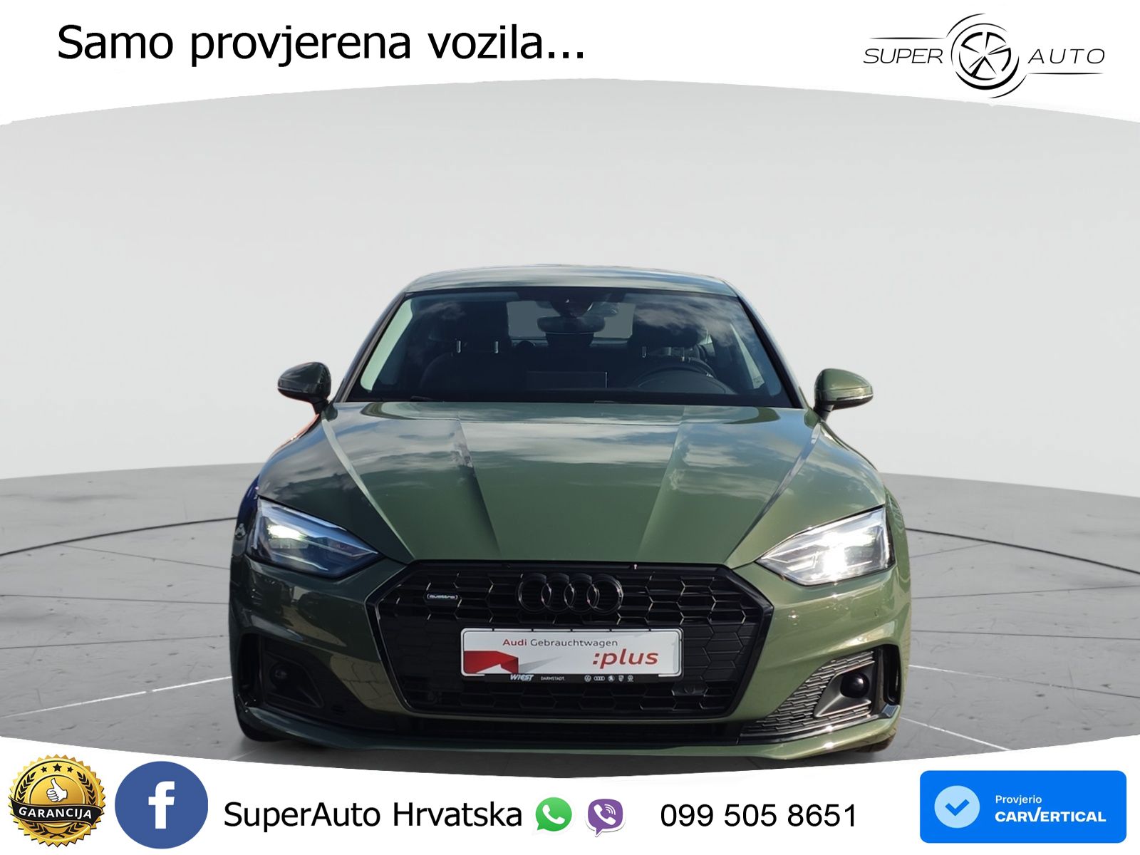 Audi A5 Sportback 40 TDI (204 KS) quattro S tronic advanced LED+GR SJED+ACC