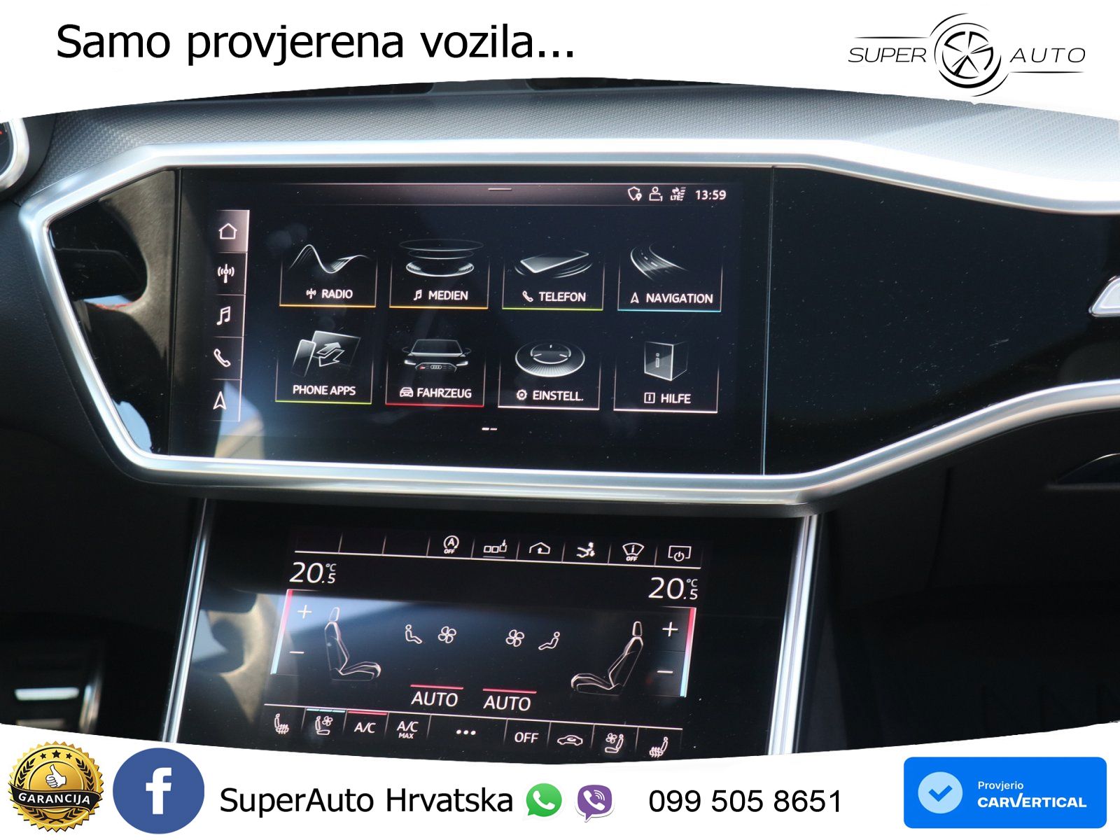 Audi RS7 4.0 TFSI V8 (600 KS) quattro tiptronic MATRIX+GR SJED+KAM