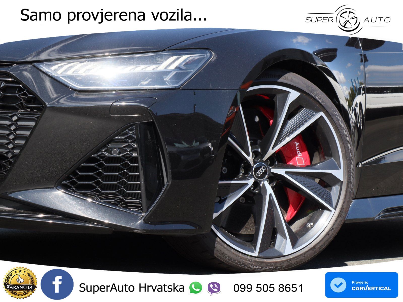 Audi RS7 4.0 TFSI V8 (600 KS) quattro tiptronic MATRIX+GR SJED+KAM