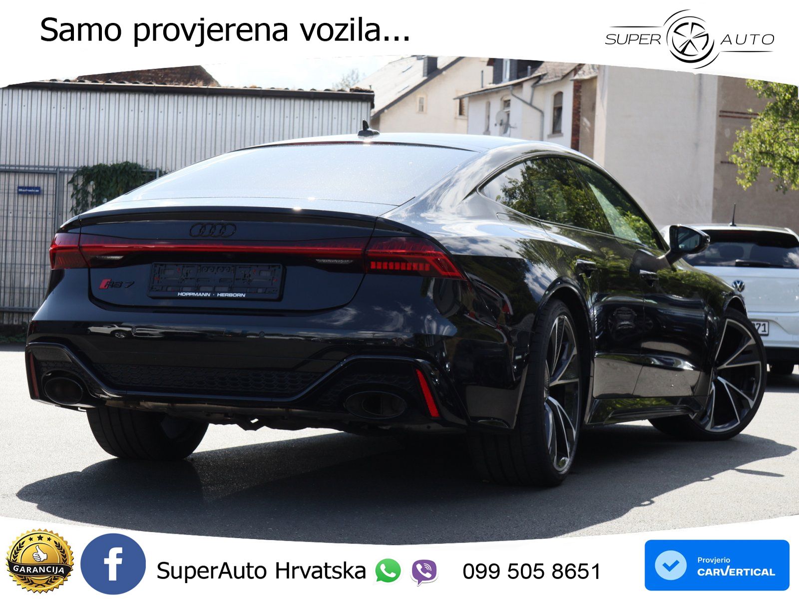 Audi RS7 4.0 TFSI V8 (600 KS) quattro tiptronic MATRIX+GR SJED+KAM