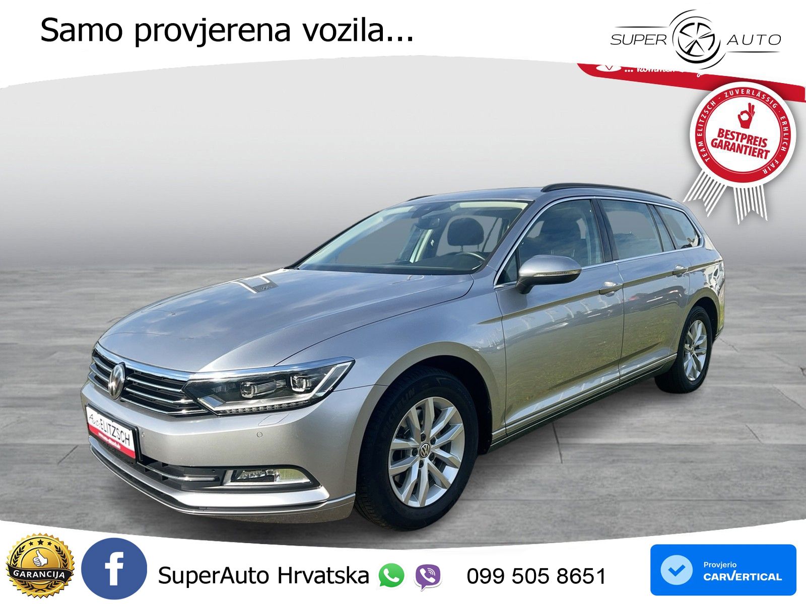 Volkswagen Passat Variant 1.5 TSI (150 KS) ACT LED+GR SJED+ACC