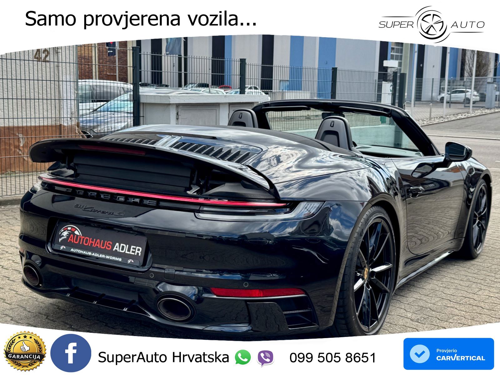 Porsche 911 Carrera S 3.0 (450 KS) PDK MATRIX+GR SJED+KAM