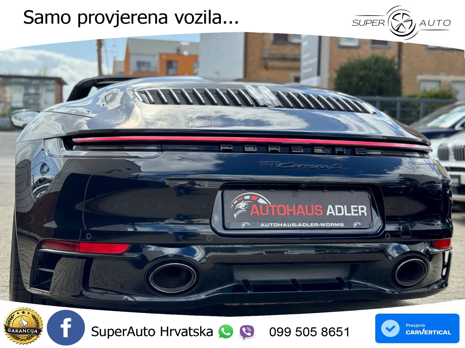Porsche 911 Carrera S 3.0 (450 KS) PDK MATRIX+GR SJED+KAM