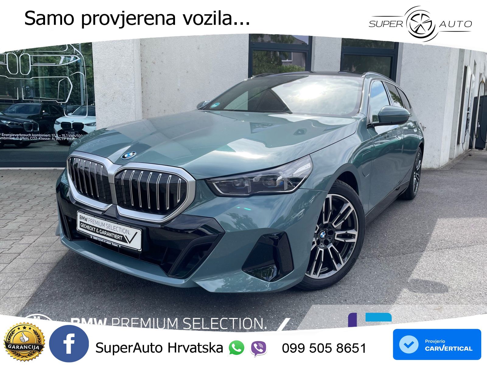 BMW 550e Touring (489 KS) xDrive Steptronic M Sport ACC+HEAD+4xGR SJED+360+PANO