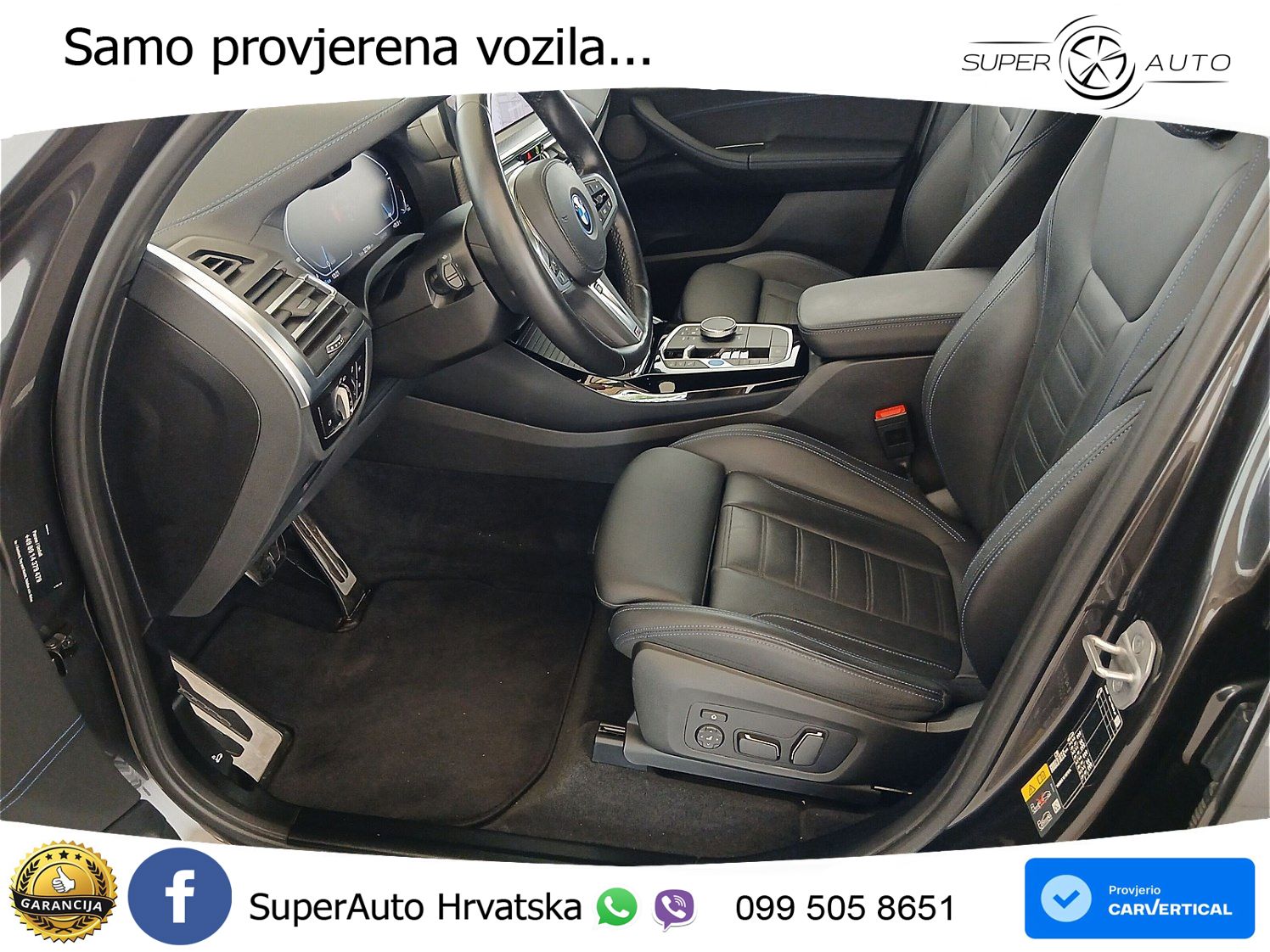 BMW iX3 80 kWh (286 KS) M Sport LED+GR SJED+ACC