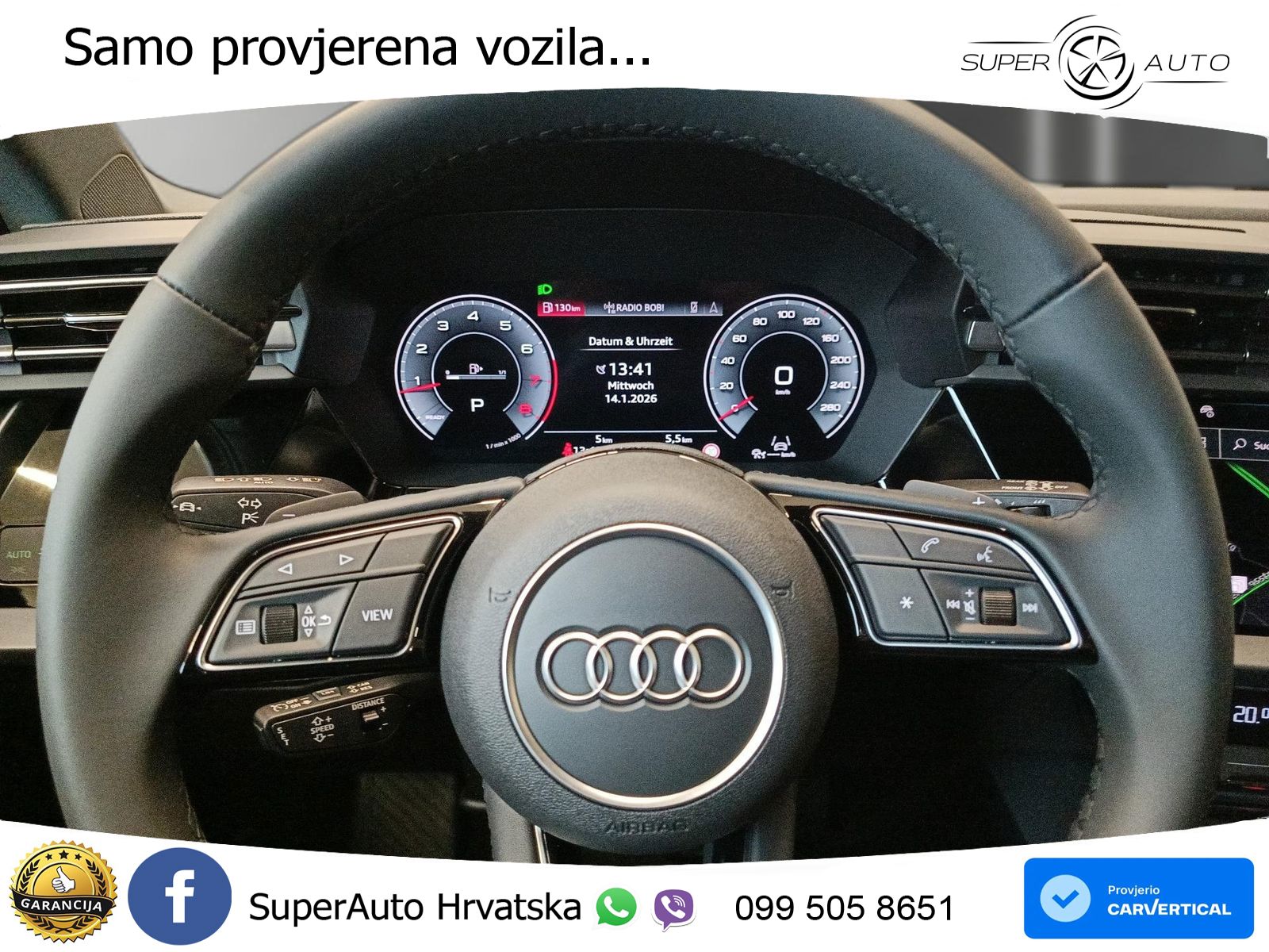 Audi A3 Sportback 30 TFSI (116 KS) Mild Hybrid S tronic LED+GR SJED+ACC