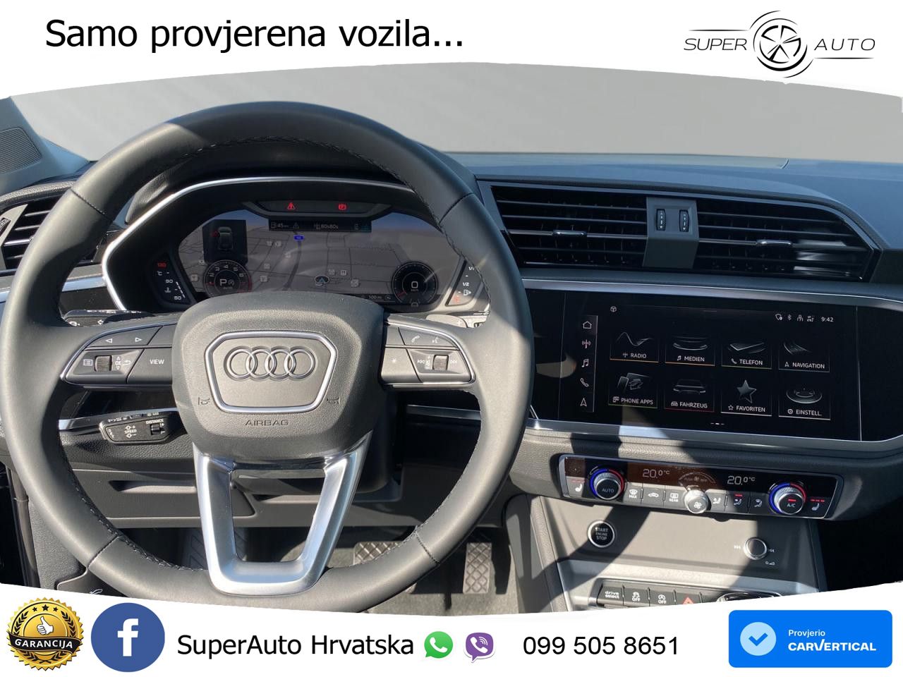 Audi Q3 35 TFSI (150 KS) S tronic LED+GR SJED+ACC