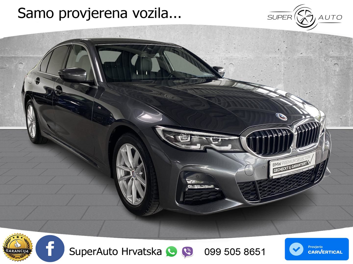 BMW 320i (184 KS) xDrive Steptronic M Sport LED+GR SJED+ACC