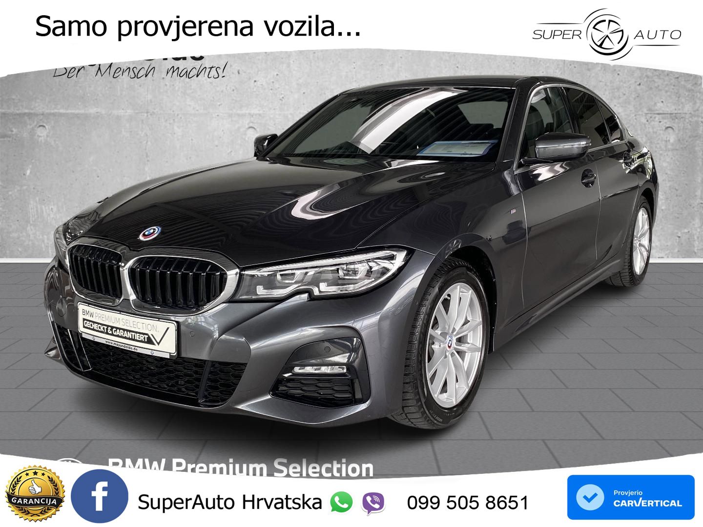 BMW 320i (184 KS) xDrive Steptronic M Sport LED+GR SJED+ACC