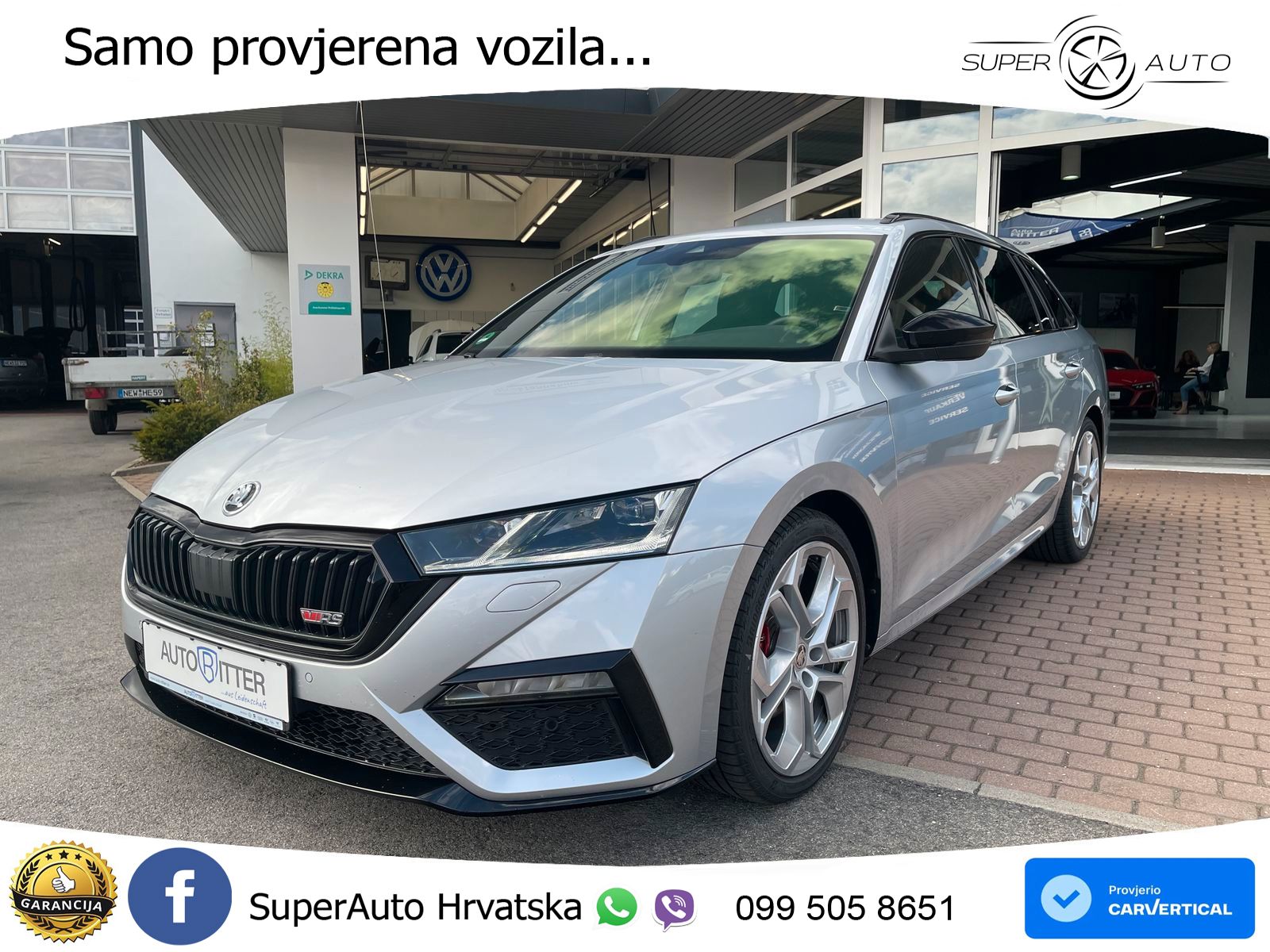 Škoda Octavia Combi RS 2.0 TDI (200 KS) 4x4 DSG